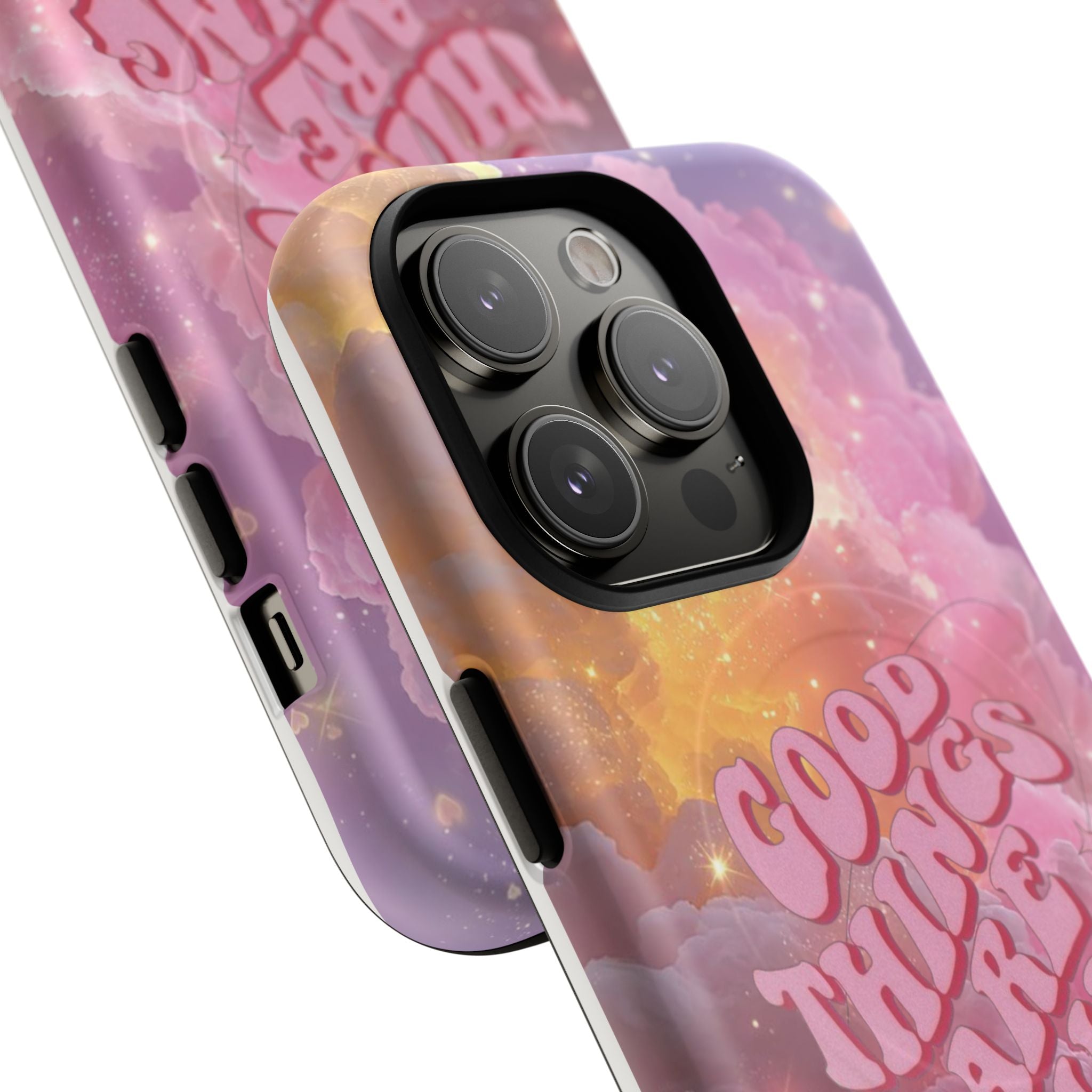 "Good Things Are Coming" with Tough Magnetic Phone Cases (Quote)