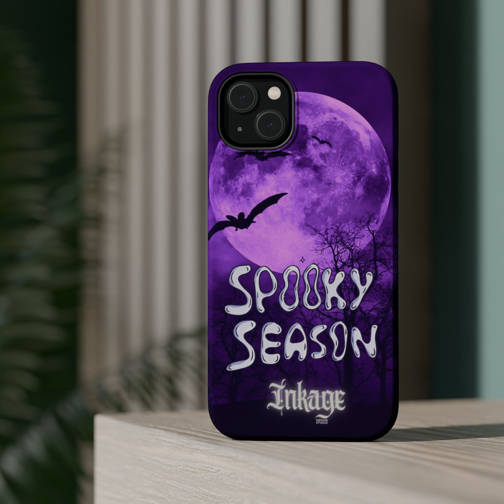 Purple Spooky Season Magnetic Phone Cases (Season)
