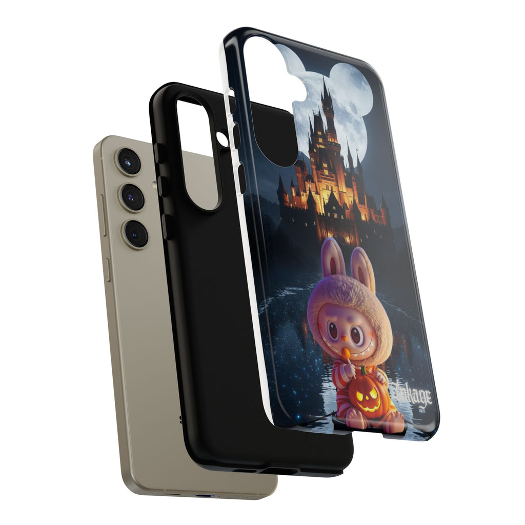 Labubu Halloween On Disney Boat Tough Phone Cases (Season, Animation)