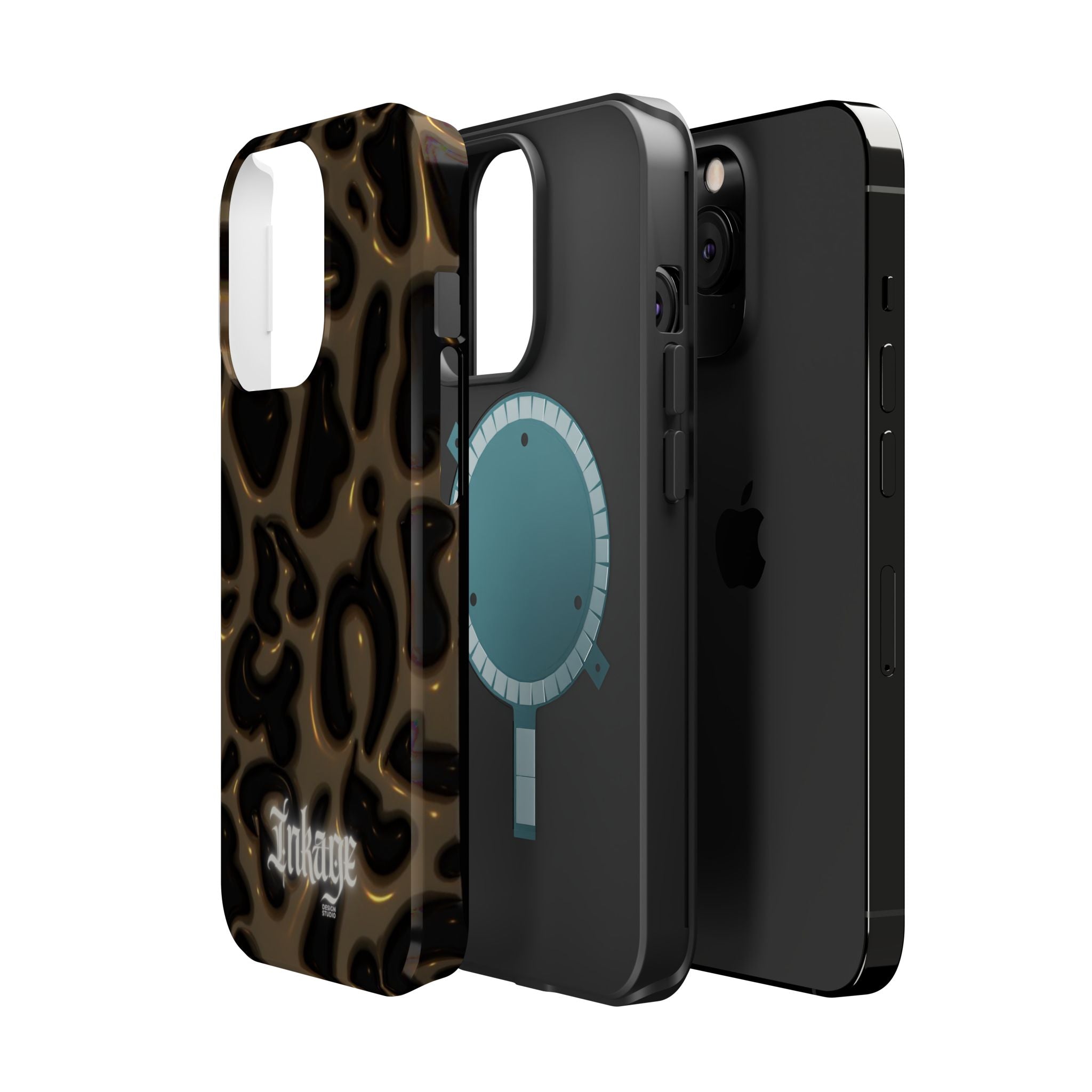 Leopard Print Magnetic Phone Cases (Minimal)
