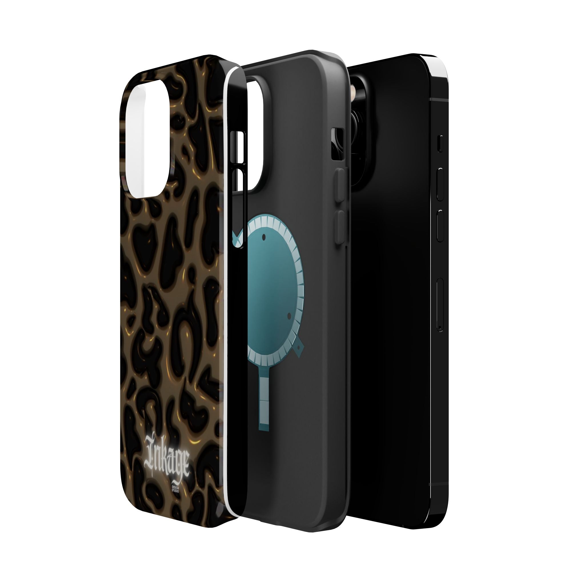 Leopard Print Magnetic Phone Cases (Minimal)