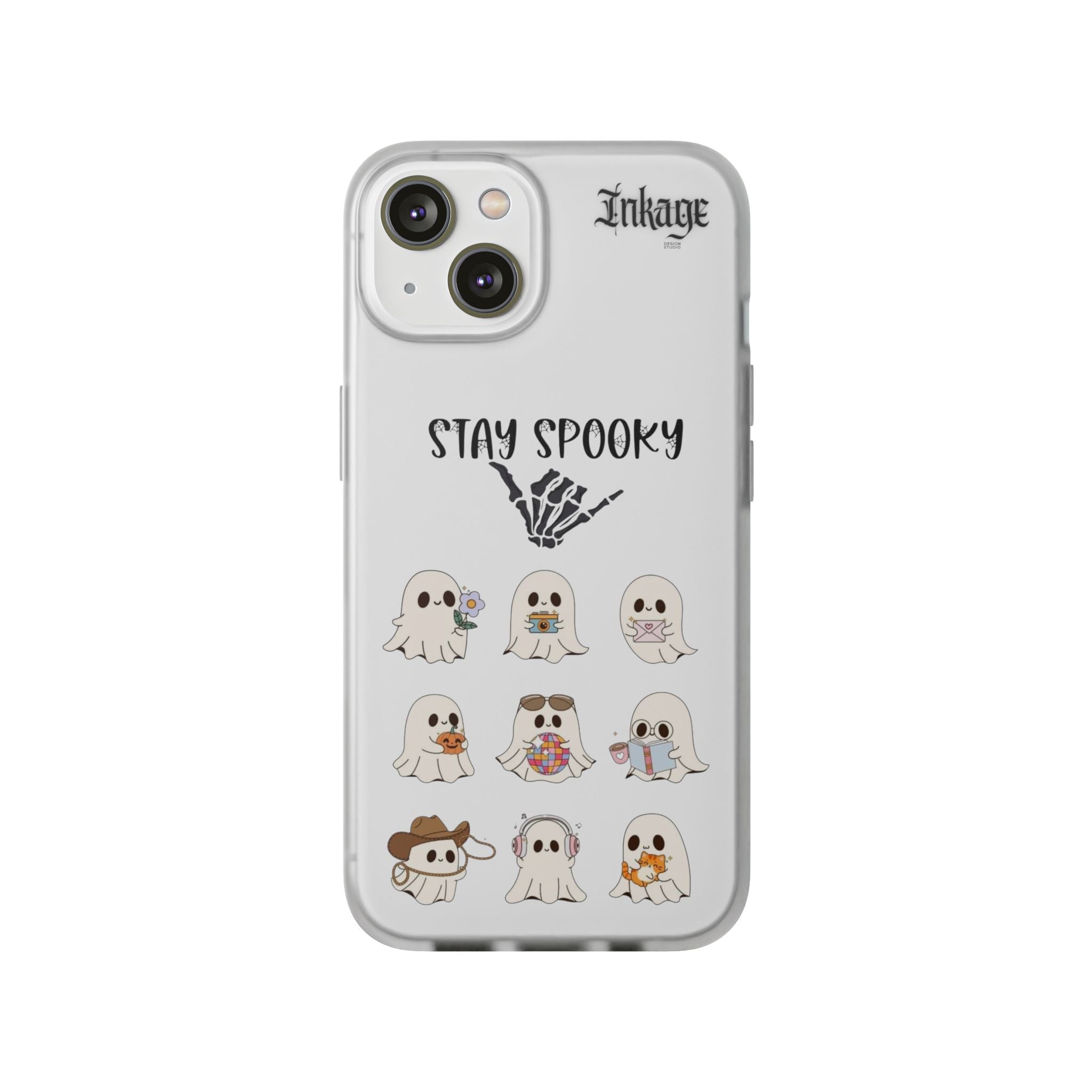 Stay Spooky Clear Phone Cases (Season)