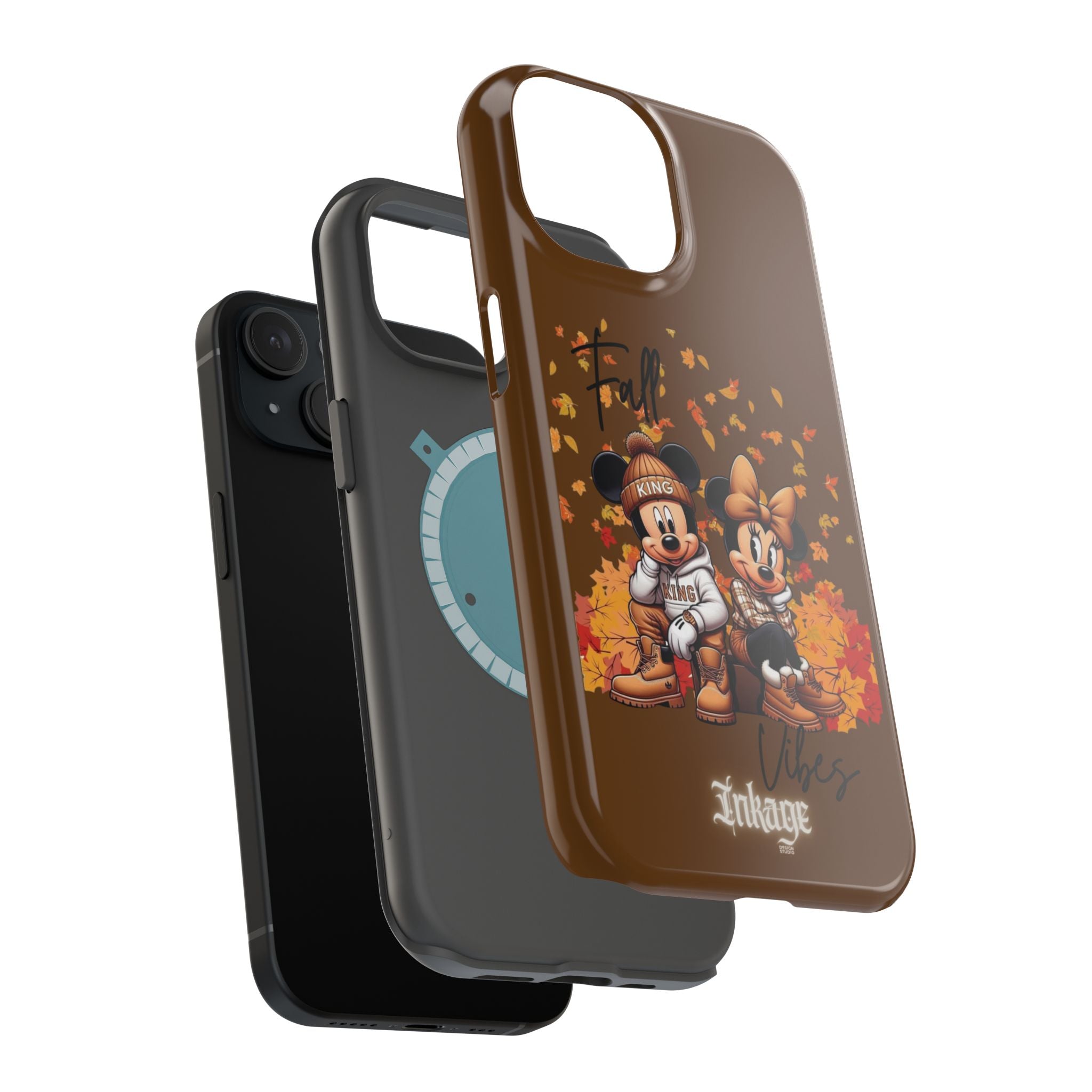 Mickey & Minnie Fall Vibes Magnetic iPhone Cases (Animation)
