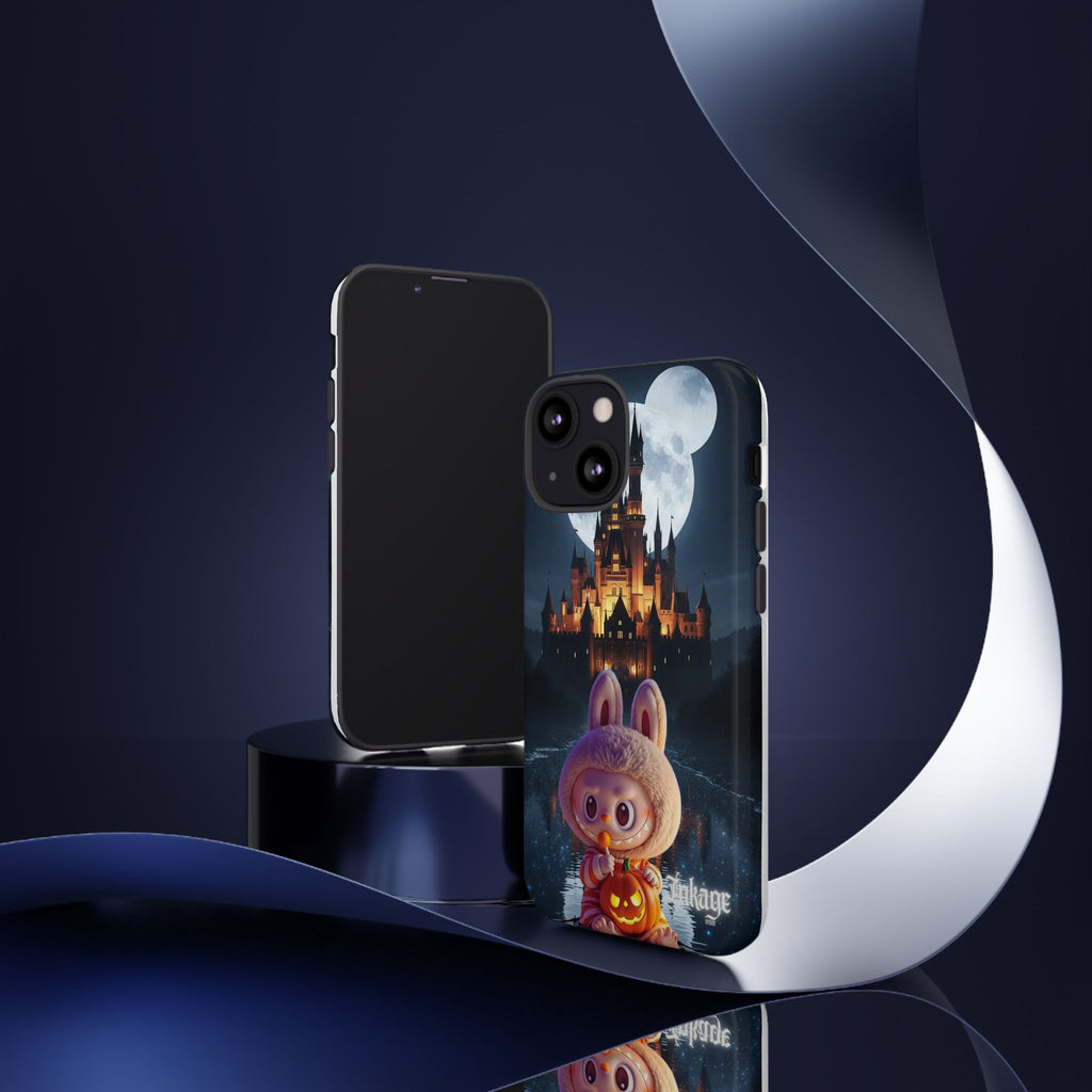 Labubu Halloween On Disney Boat Tough Phone Cases (Season, Animation)