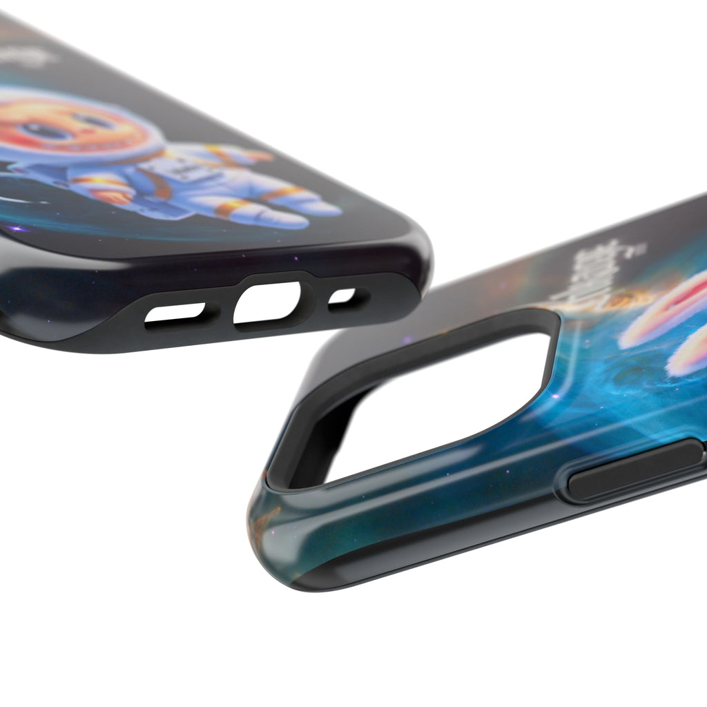 Labubu Astronaut Magnetic Phone Cases (Animation)