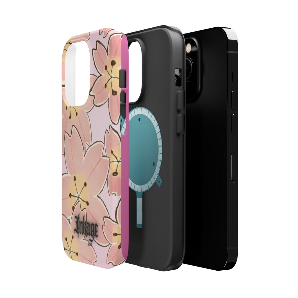 Charming Floral Magnetic Phone Cases (Minimal)
