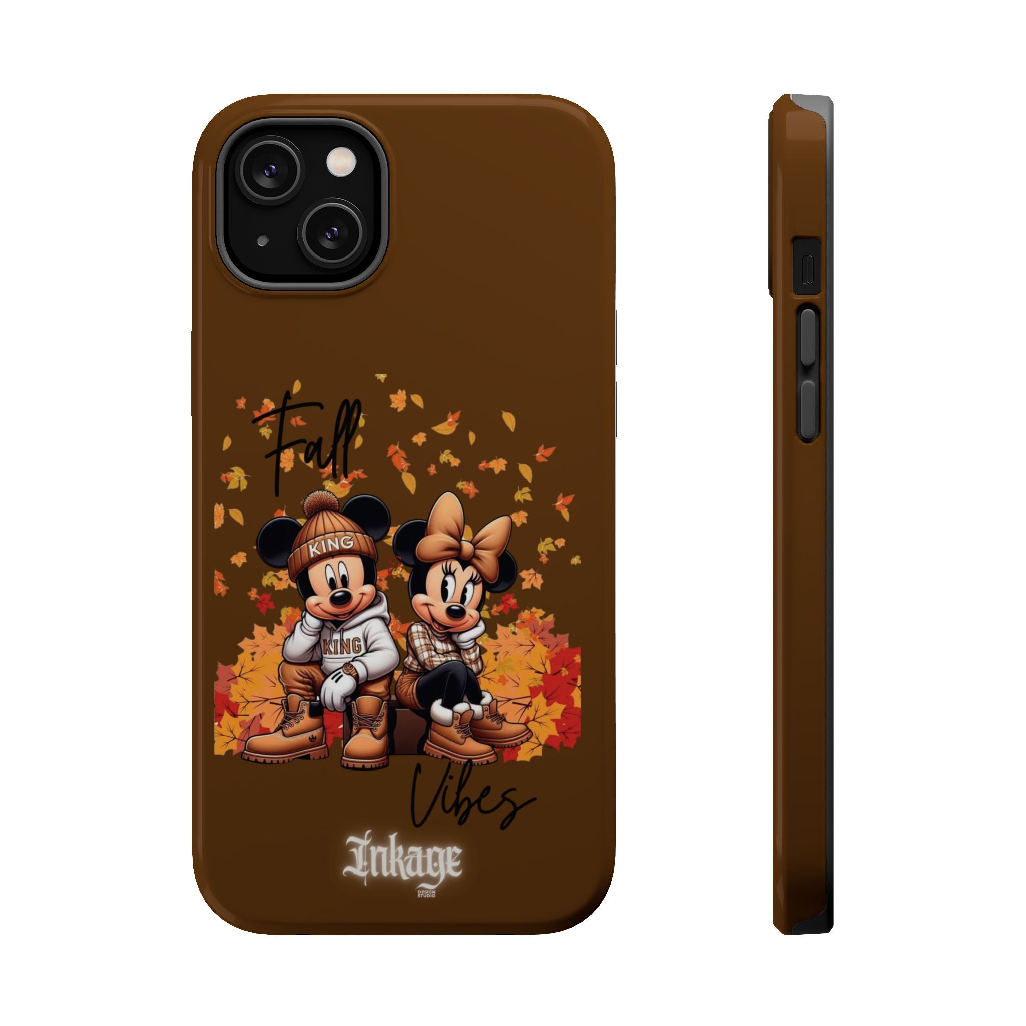 Mickey & Minnie Fall Vibes Magnetic iPhone Cases (Animation)