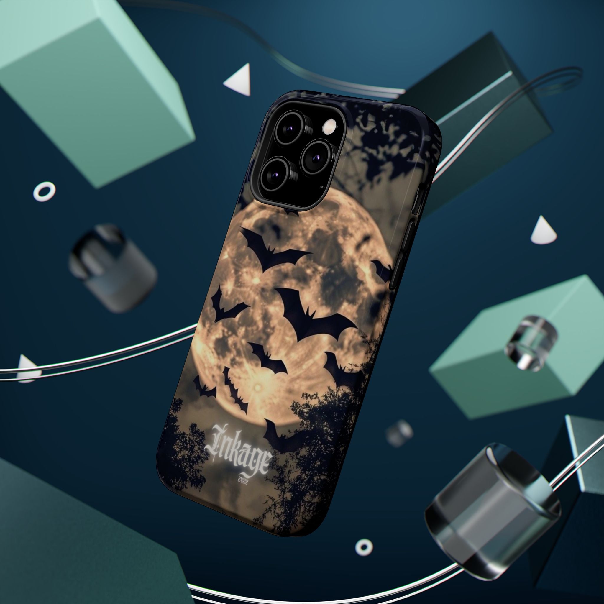 Moonlit Bat Magnetic Phone Cases (Season)
