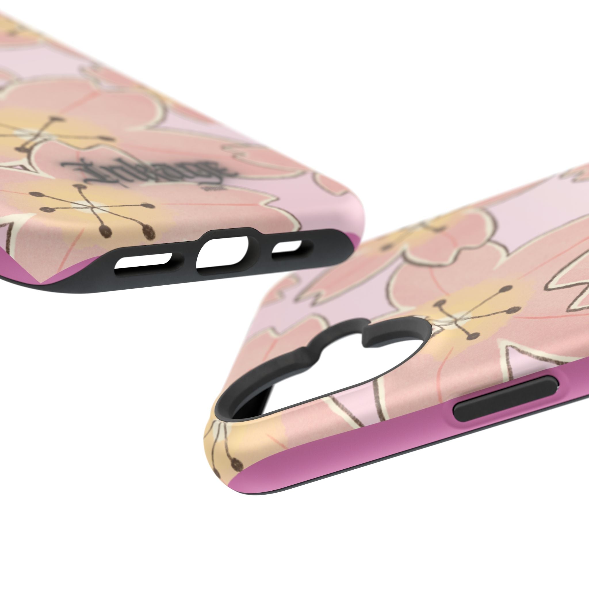 Charming Floral Magnetic Phone Cases (Minimal)