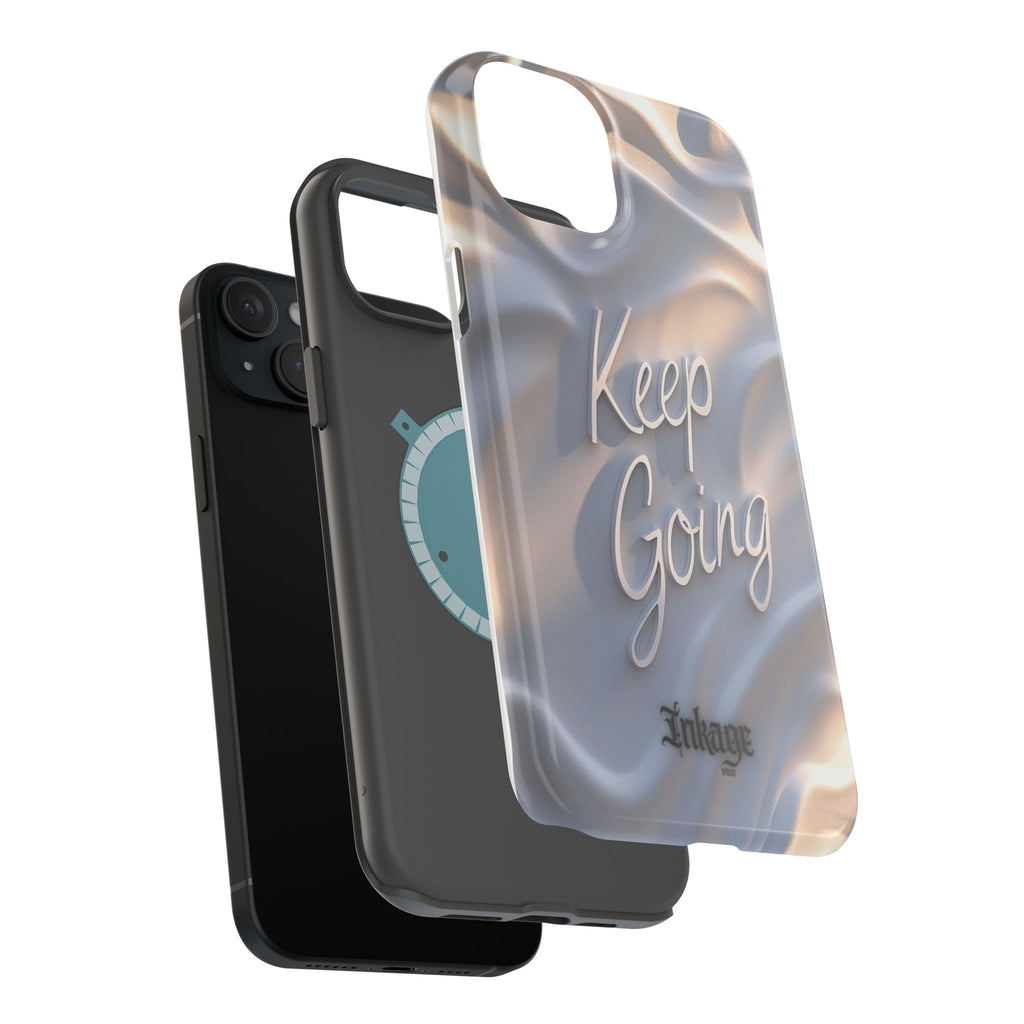 "Keep Going" Magnetic Phone Cases (Quote)