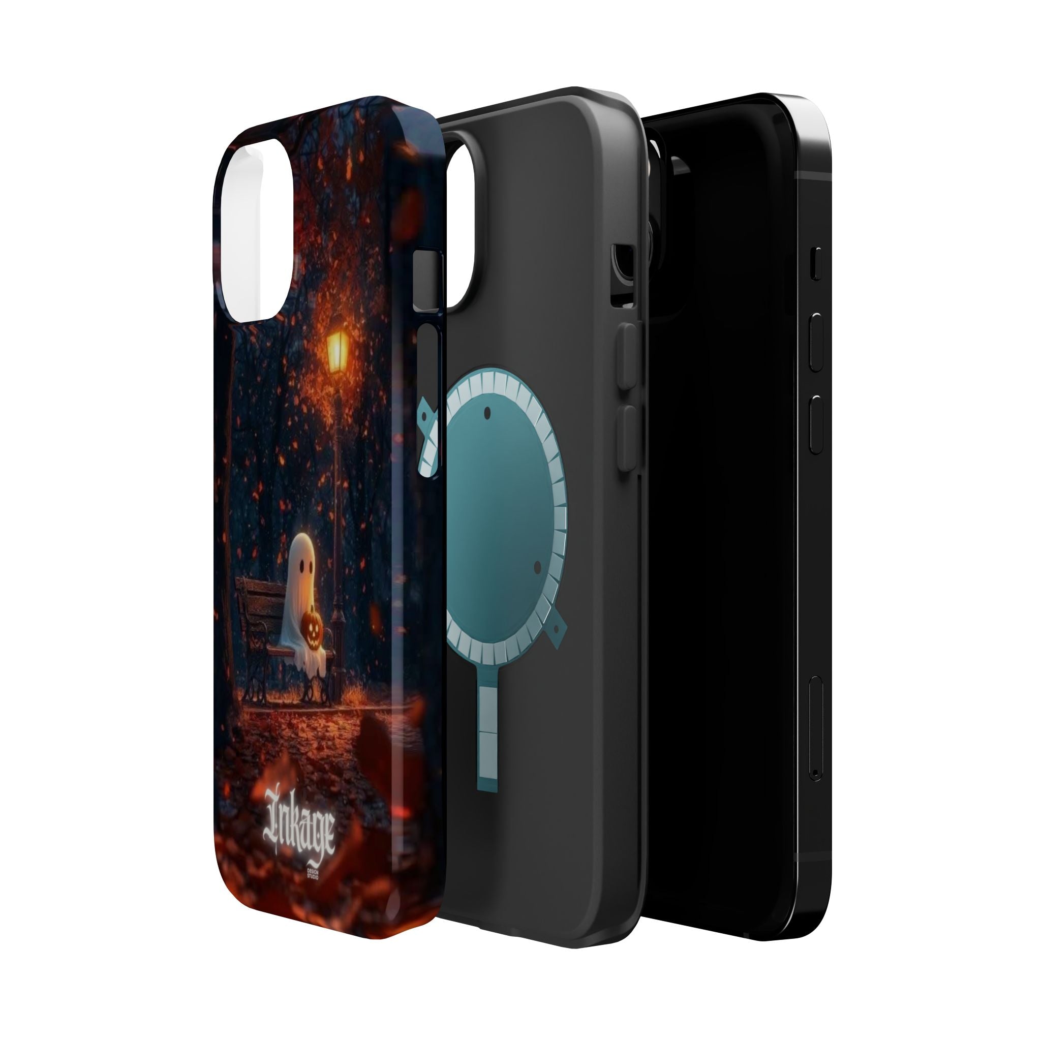 Lonely Ghost Halloween Magnetic Phone Cases (Season)