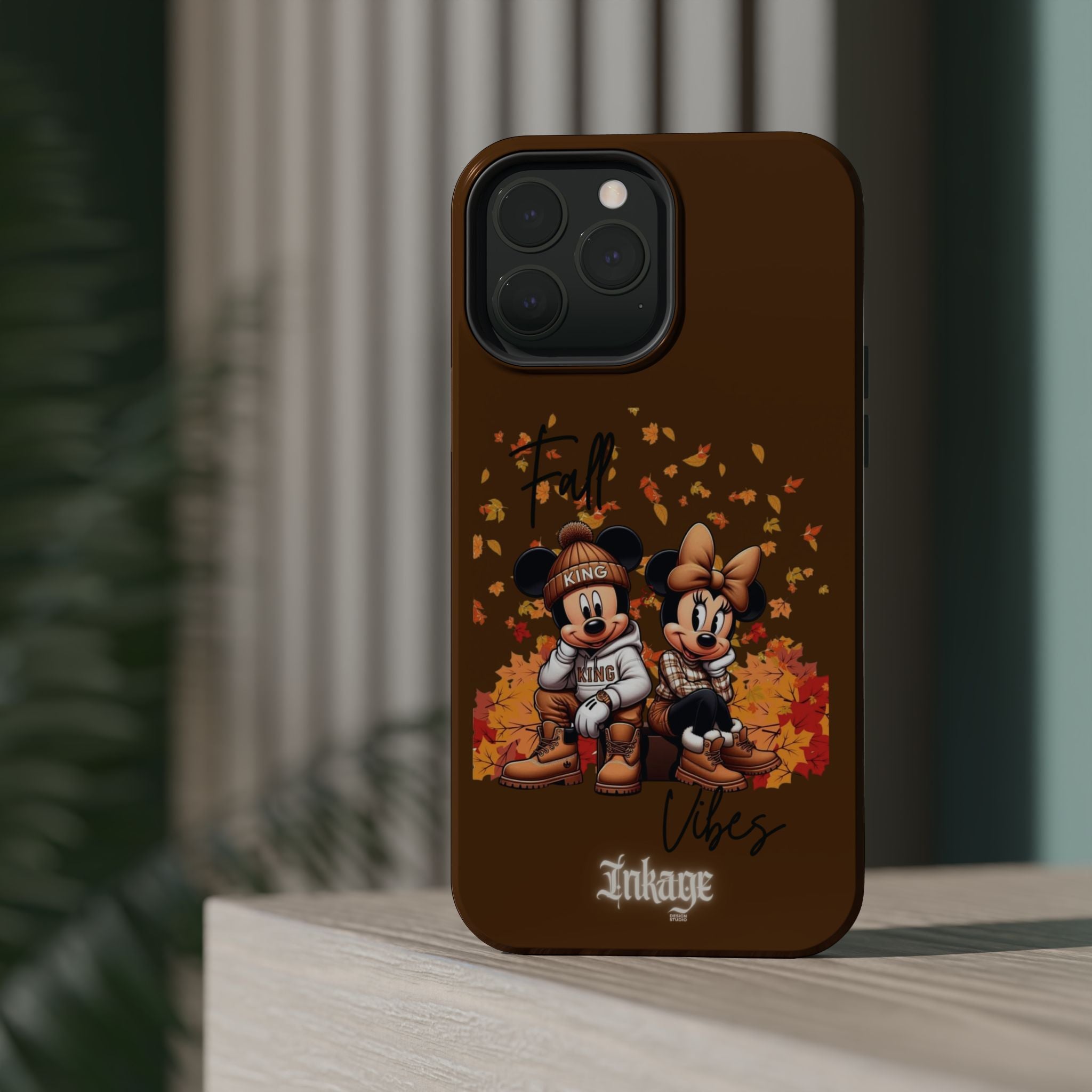 Mickey & Minnie Fall Vibes Magnetic iPhone Cases (Animation)