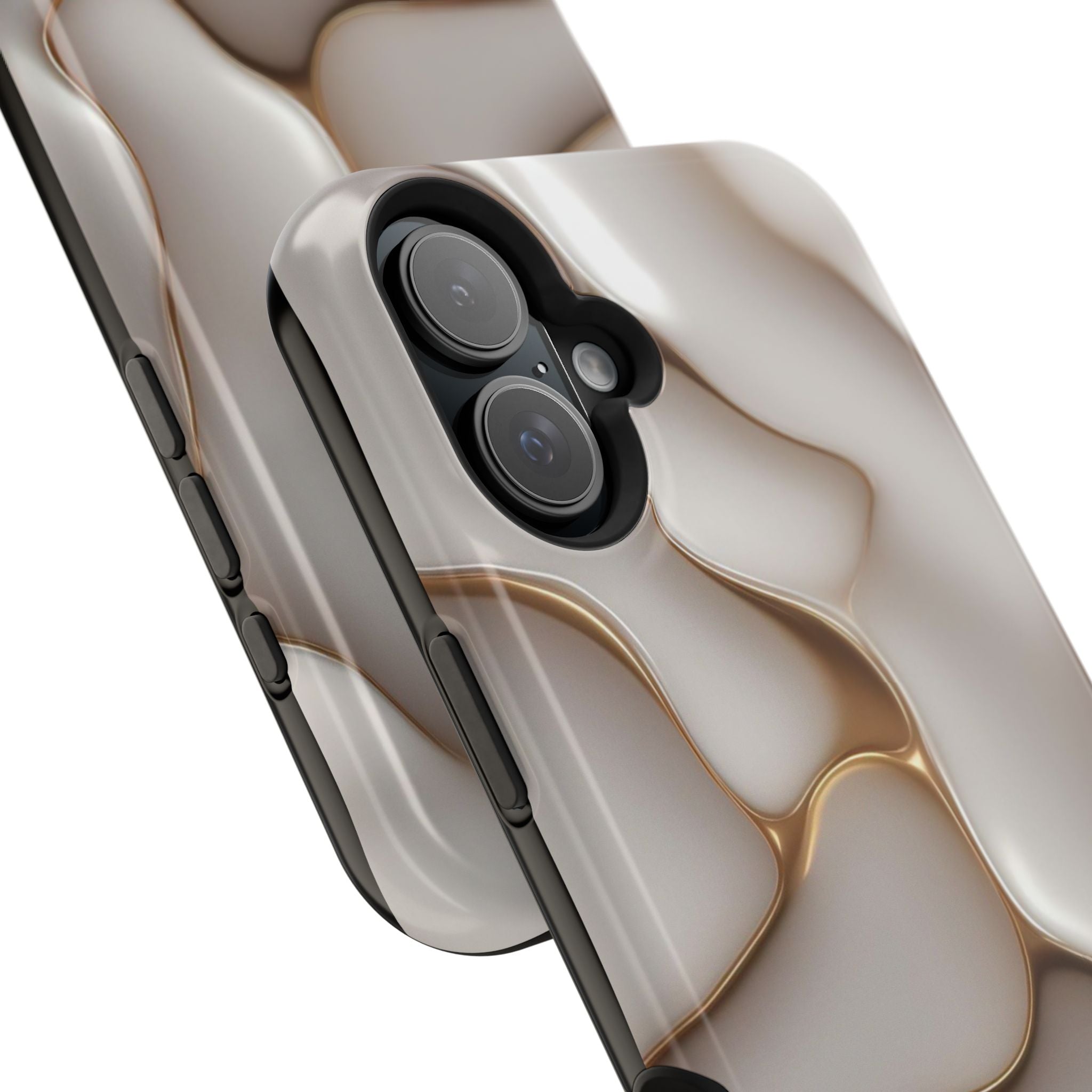 Golden Flow Magnetic Phone Cases (Minimal)