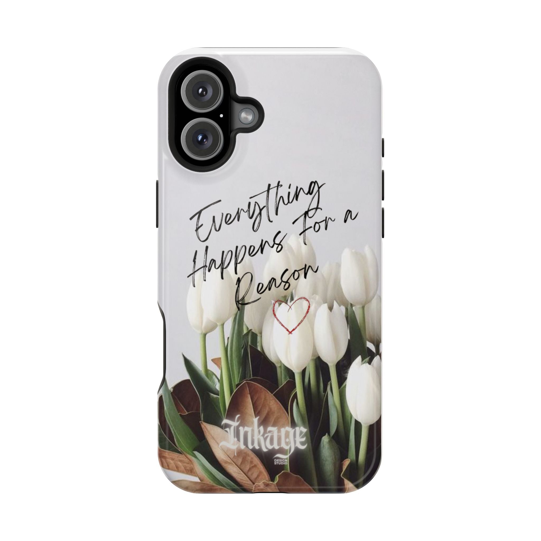 "Everything Happens for a Reason" Magnetic Phone Cases (Quote)