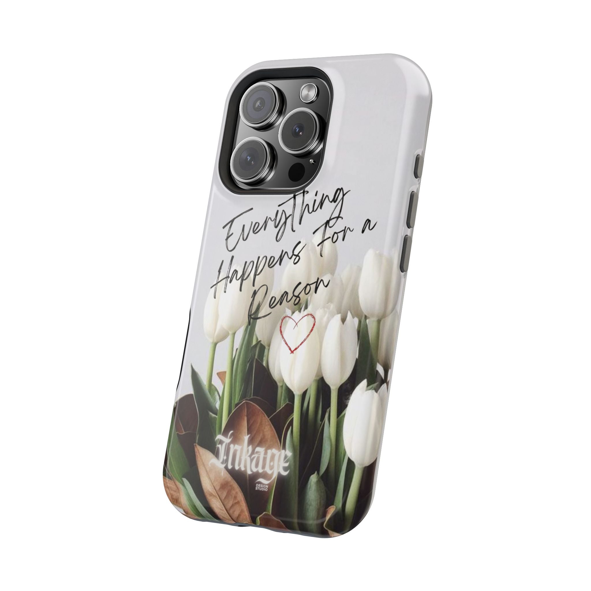 "Everything Happens for a Reason" Quote Magnetic Phone Cases