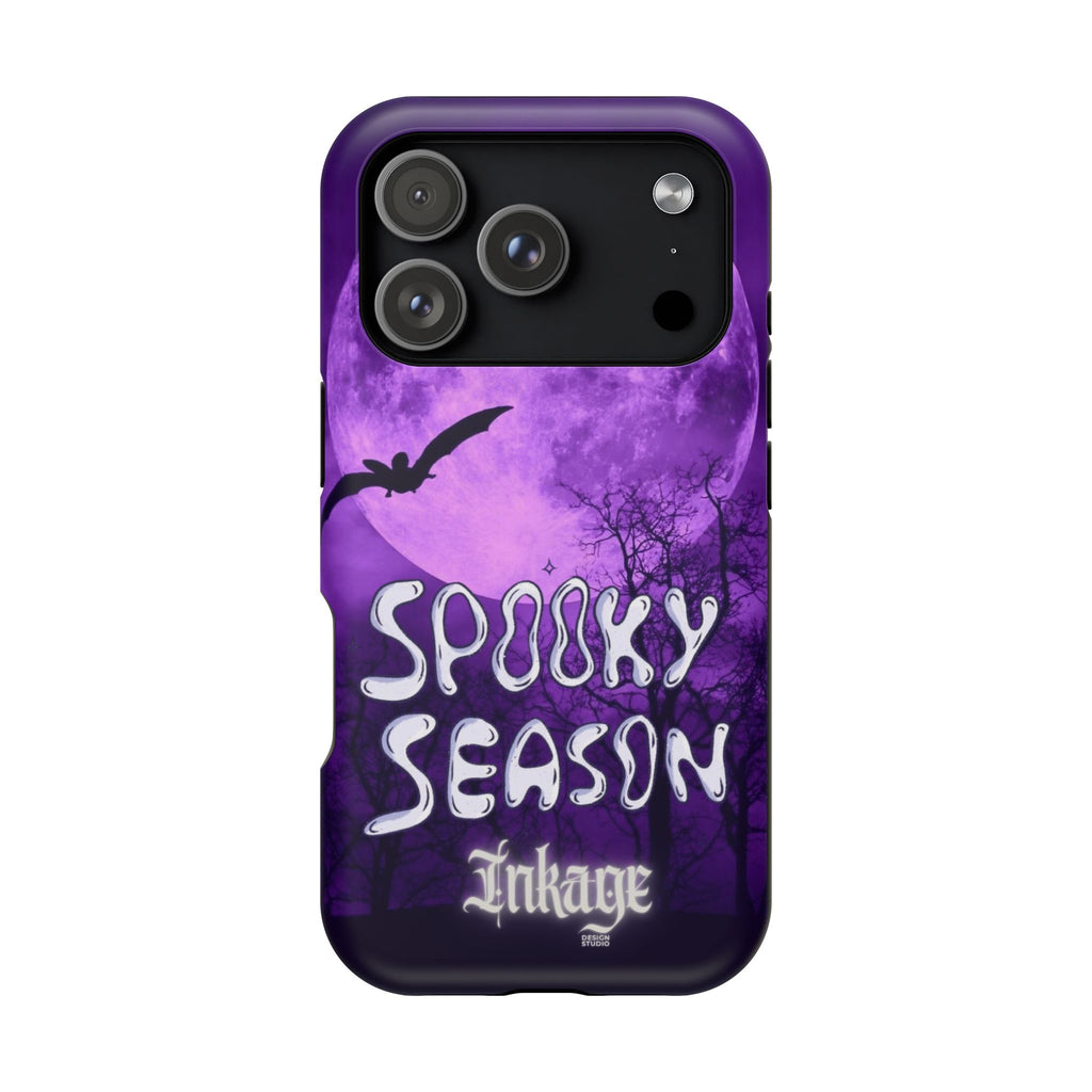 Purple Spooky Season Magnetic Phone Cases (Season)