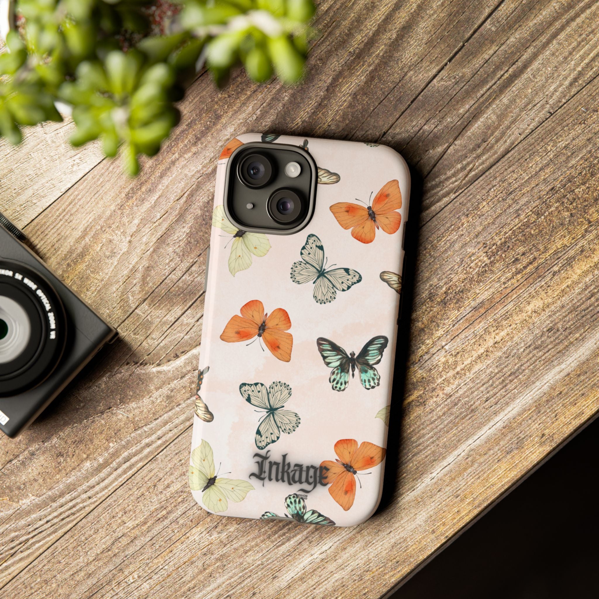Color Butterfly Tough Phone Case