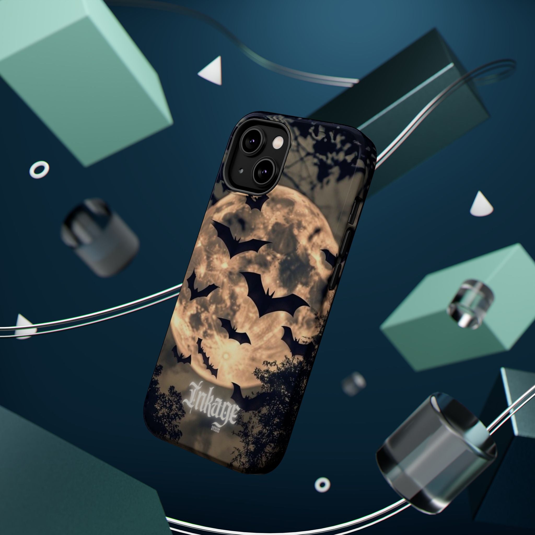 Moonlit Bat Magnetic Phone Cases (Season)