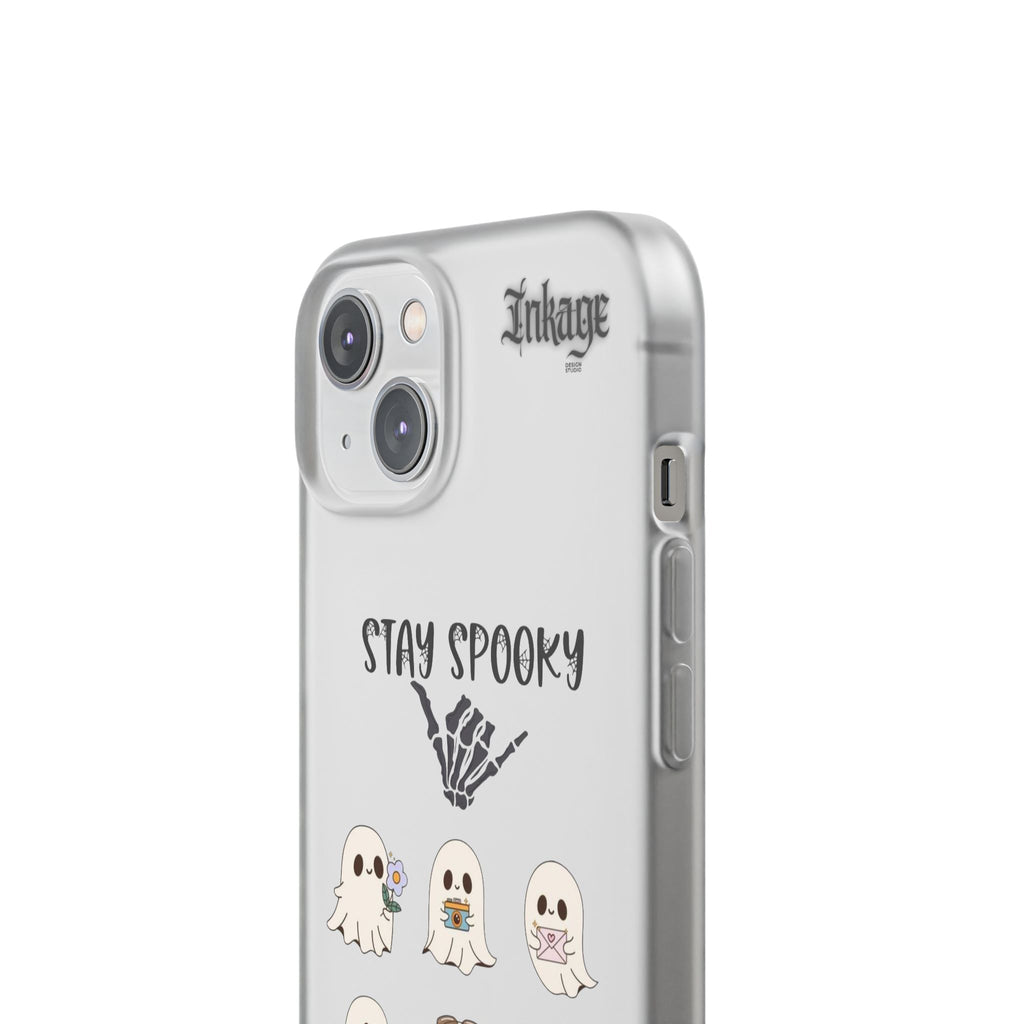Stay Spooky Clear Phone Cases (Season)