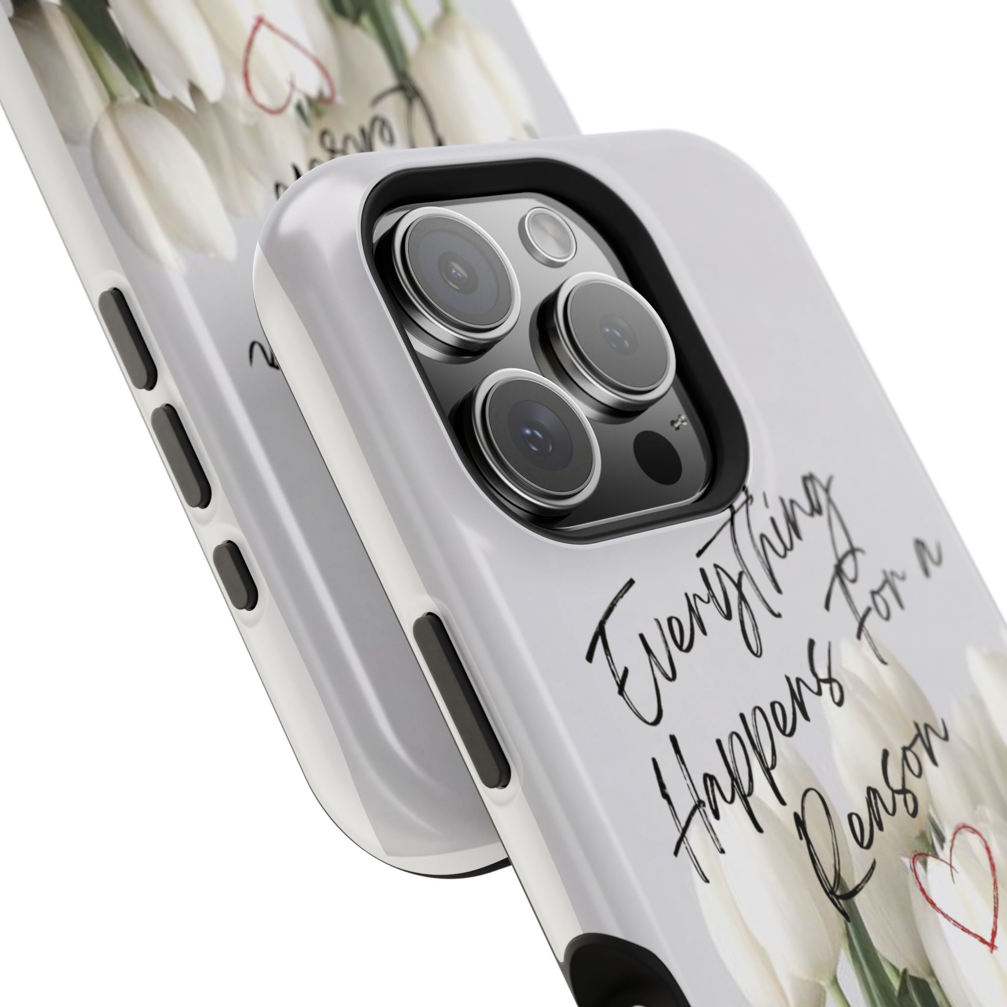 "Everything Happens for a Reason" Magnetic Phone Cases (Quote)