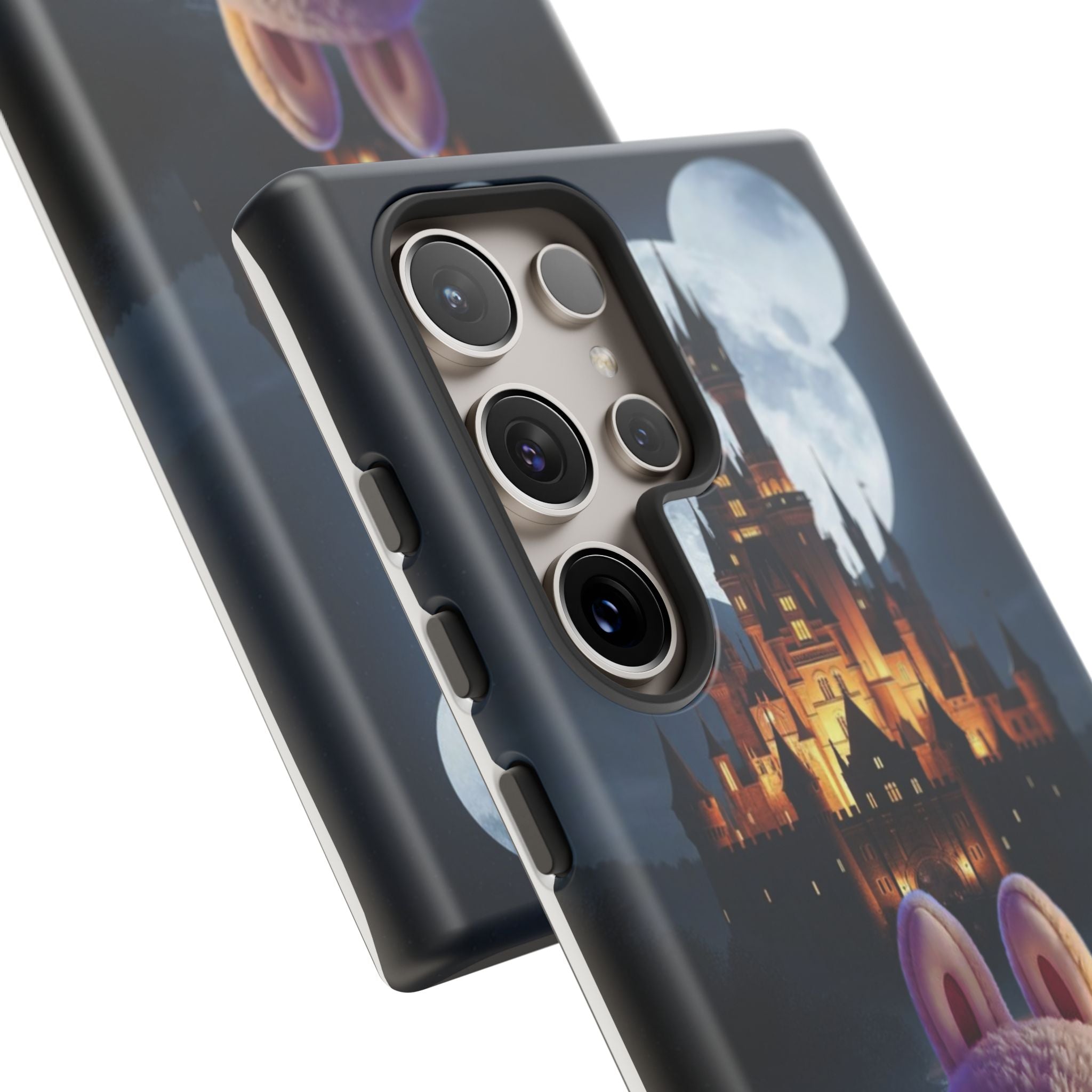 Labubu Halloween On Disney Boat Tough Phone Cases (Season, Animation)