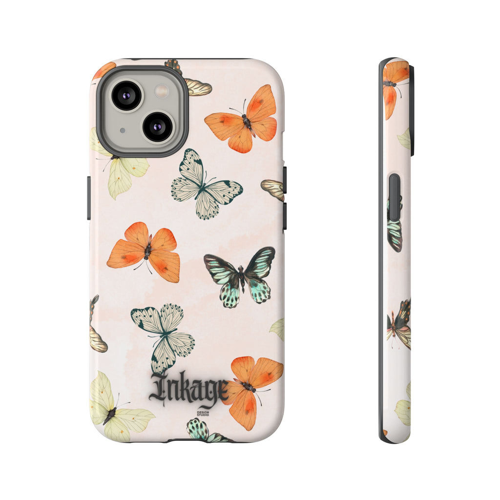 Color Butterfly Tough Phone Case