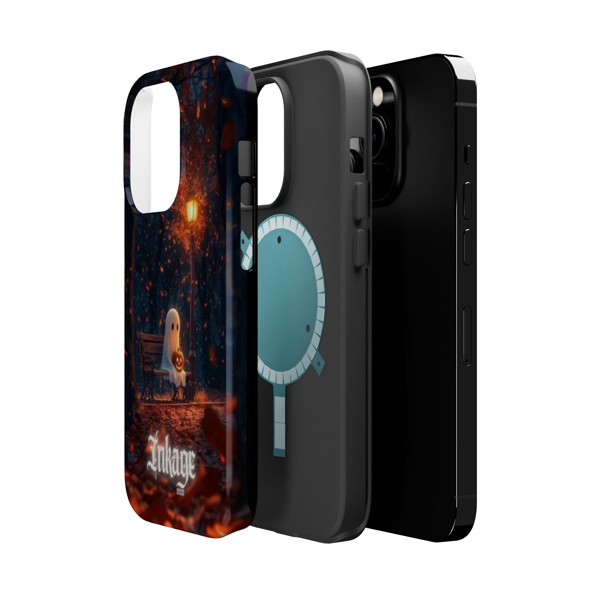 Lonely Ghost Halloween Magnetic Phone Cases (Season)