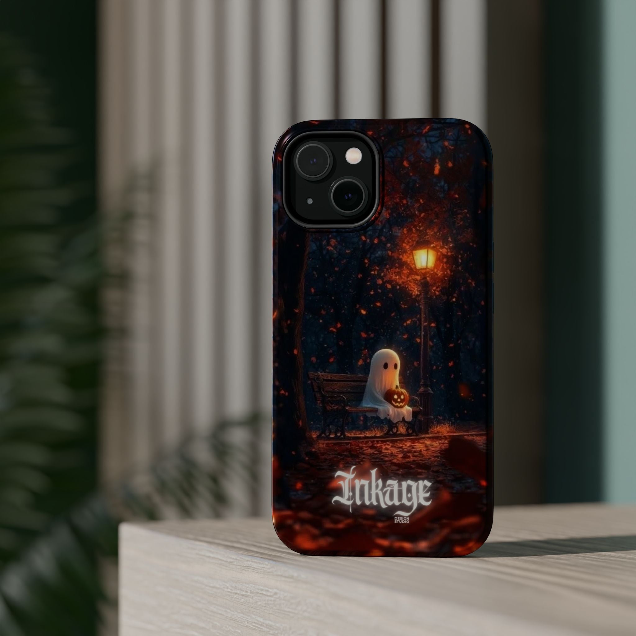 Lonely Ghost Halloween Magnetic Phone Cases (Season)