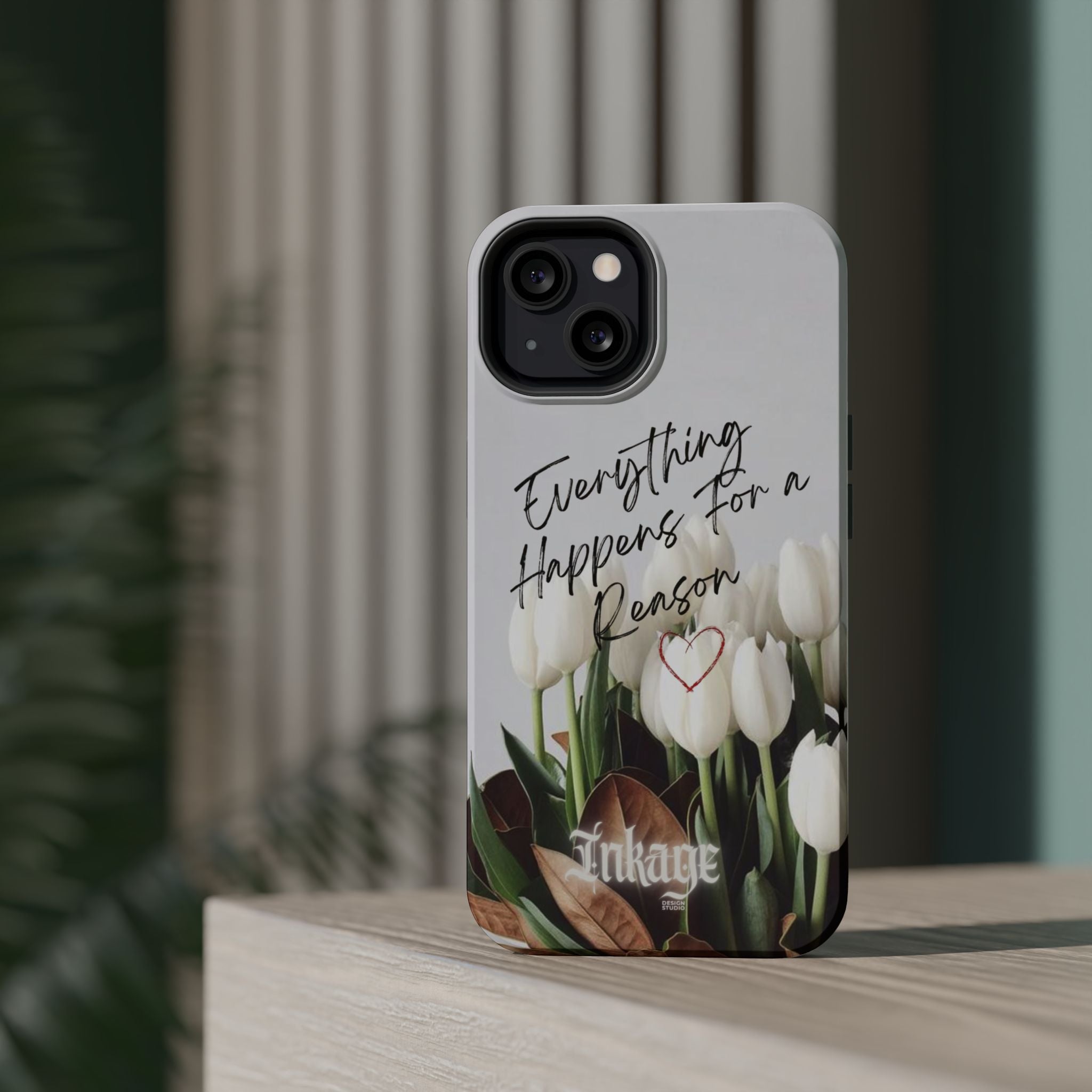 "Everything Happens for a Reason" Magnetic Phone Cases (Quote)