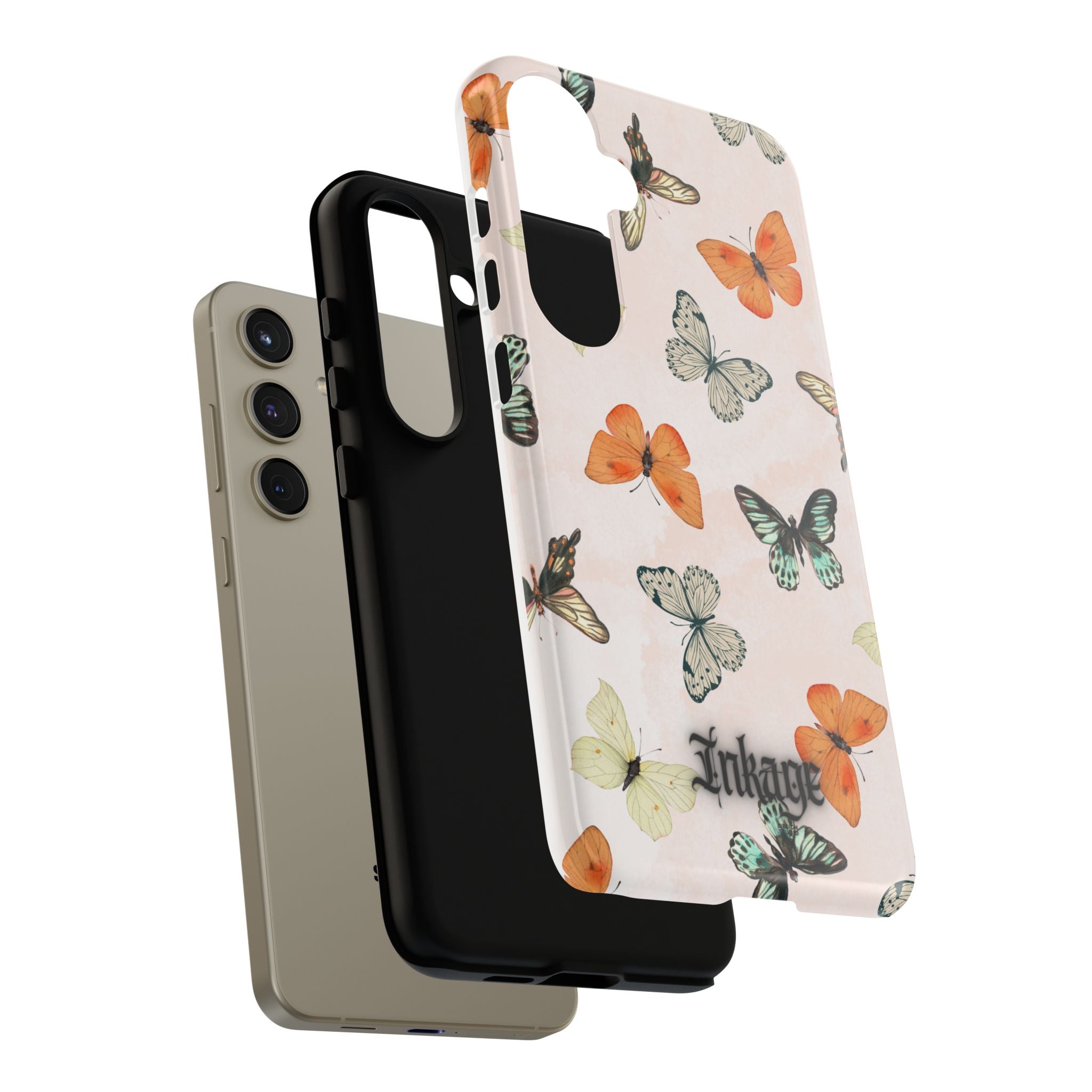 Color Butterfly Tough Phone Case (Minimal)