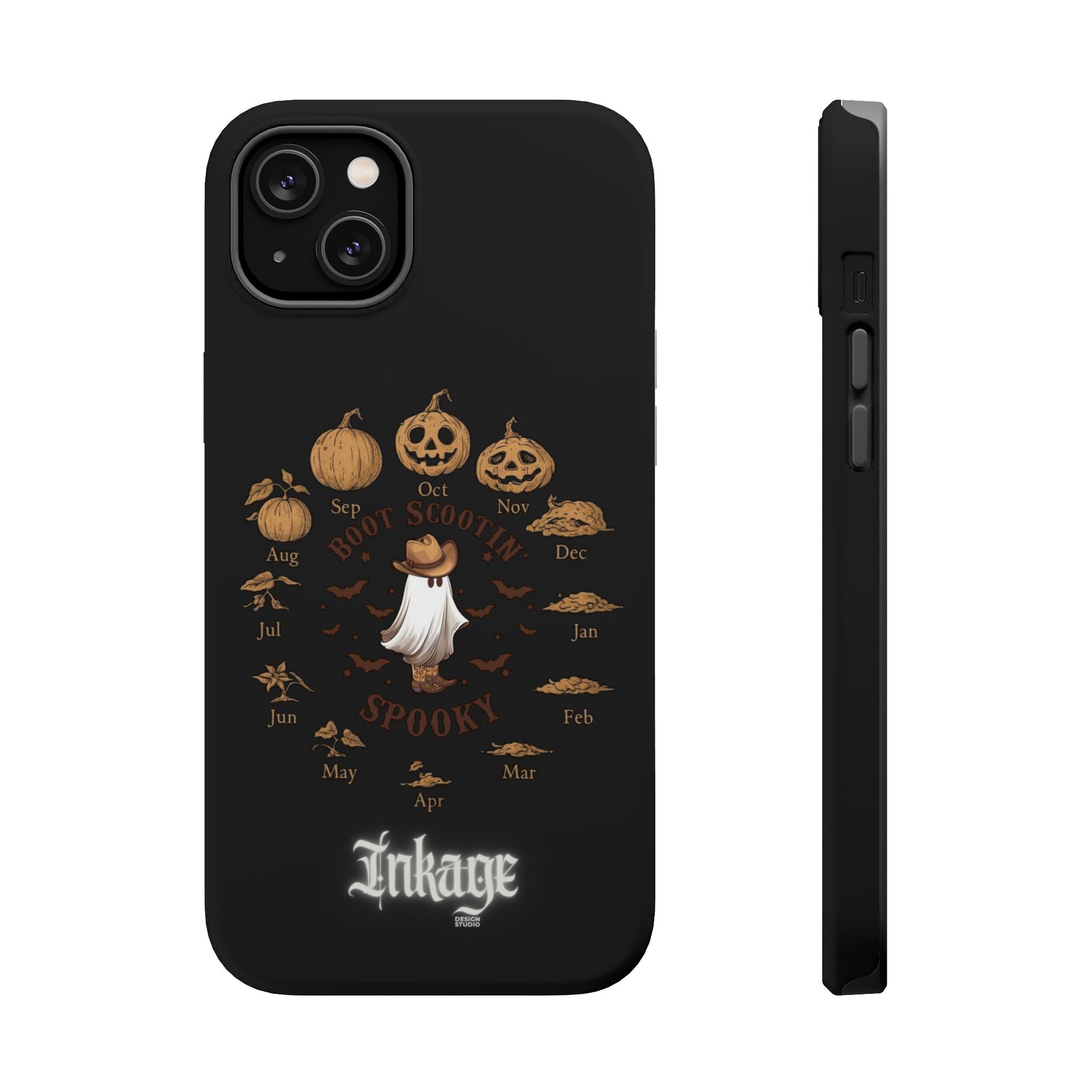 Spooky Boot Halloween Pumpkin Magnetic Phone Cases (Season)