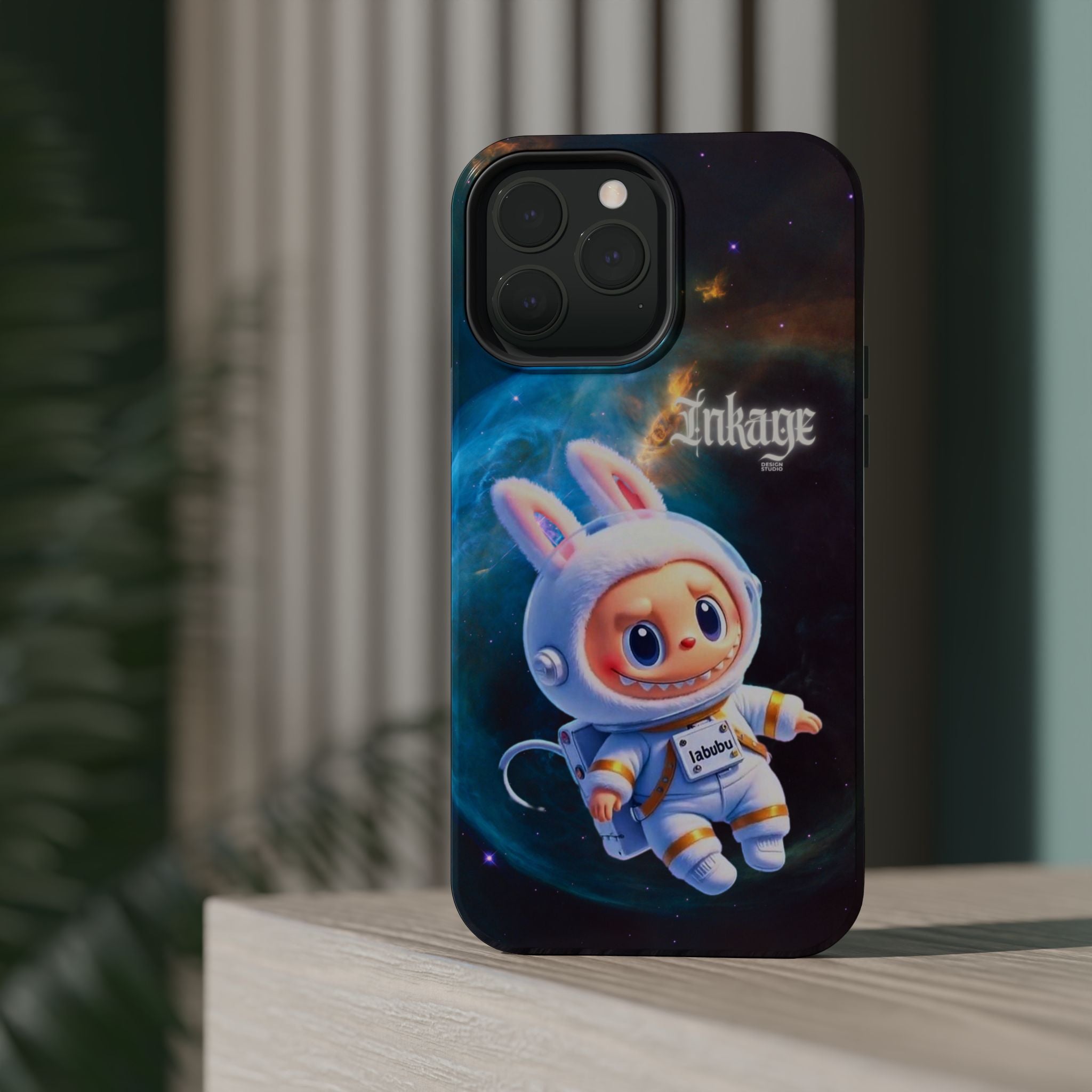 Labubu Astronaut Magnetic Phone Cases (Animation)