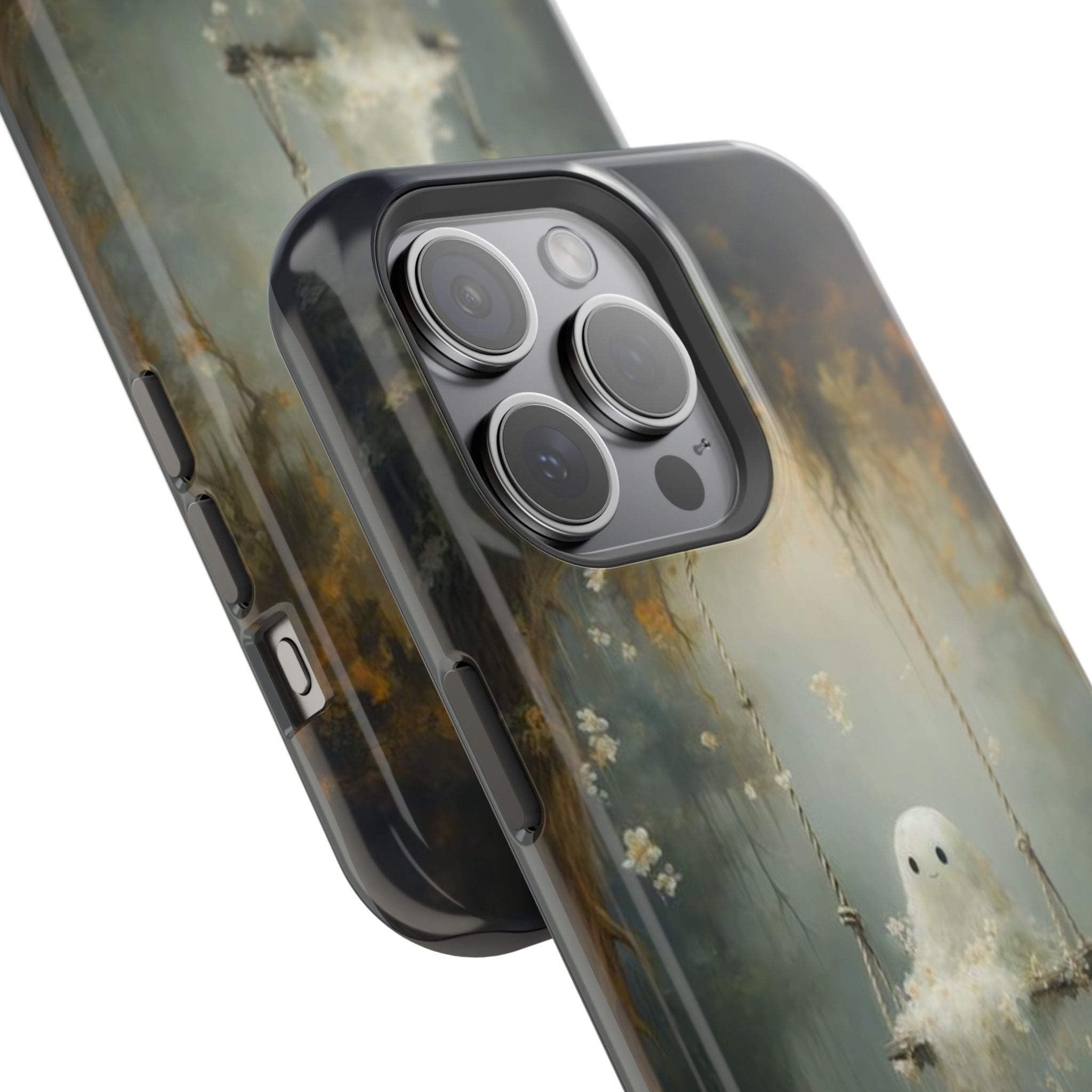 Swing With Ghost Enchantment Magnetic Phone Case (Season)