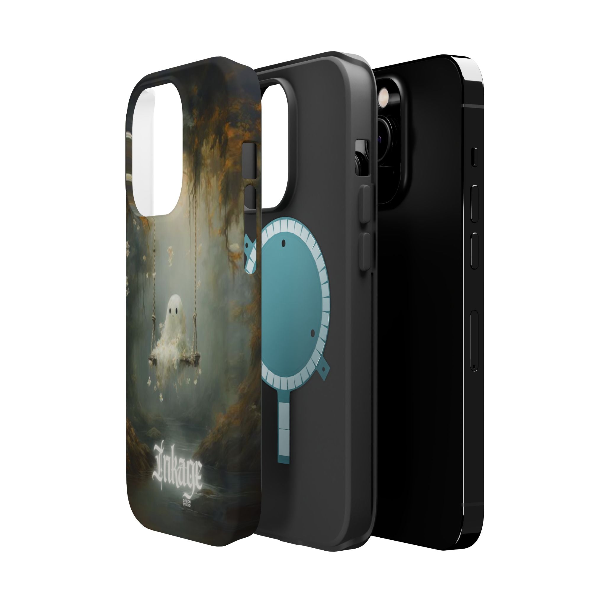 Swing With Ghost Enchantment Magnetic Phone Case (Season)