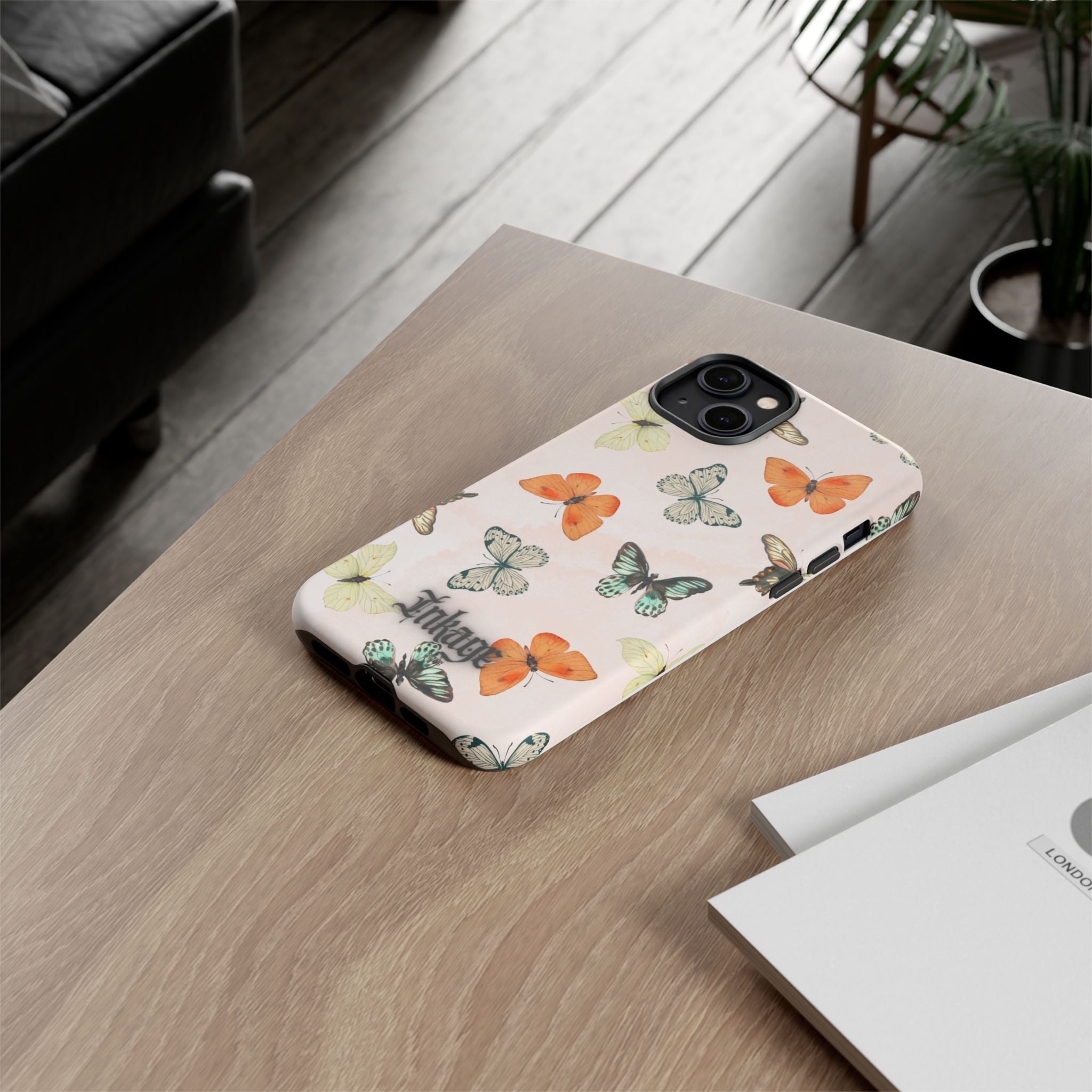Color Butterfly Tough Phone Case (Minimal)