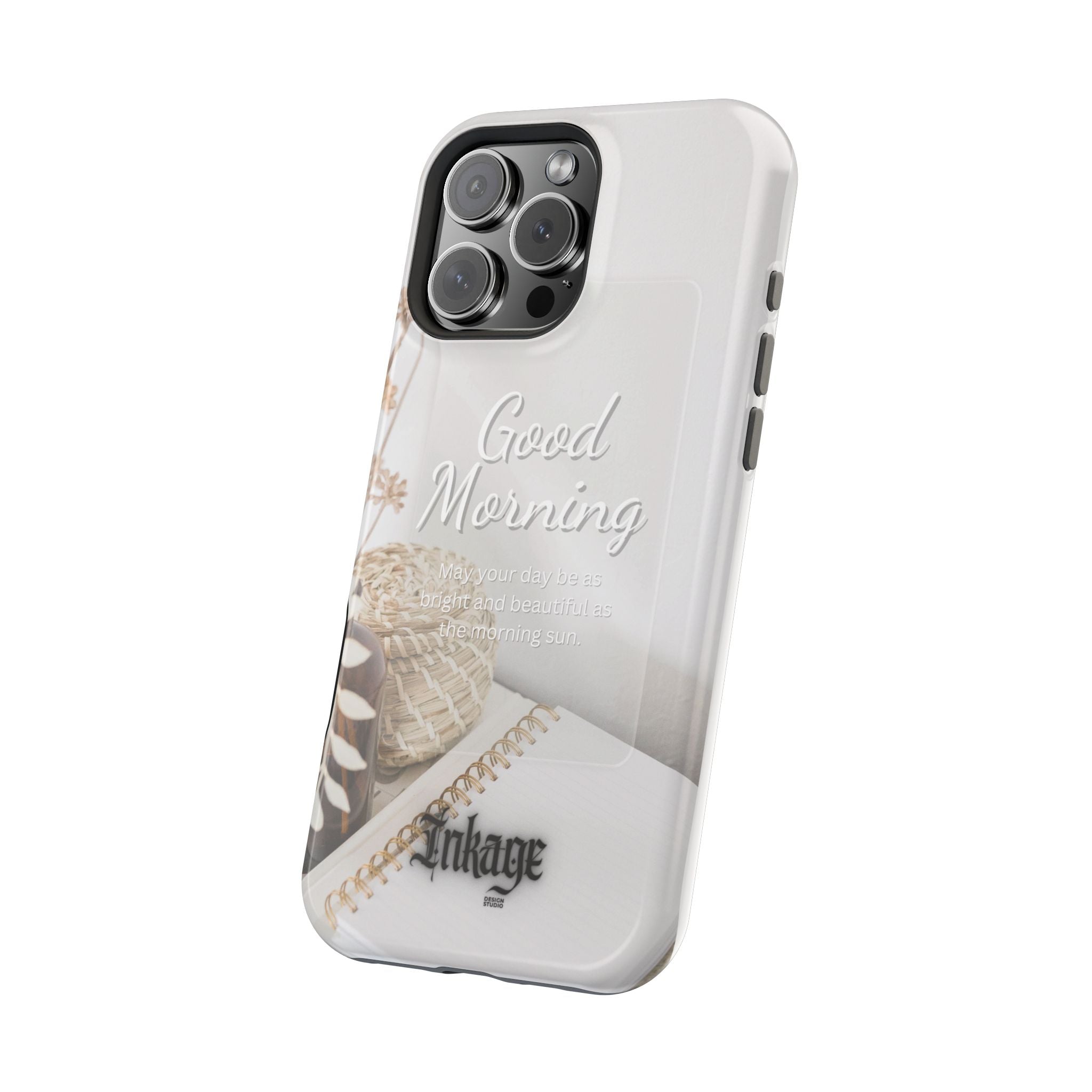 "Good Morning" Magnetic Phone Cases (Quote)