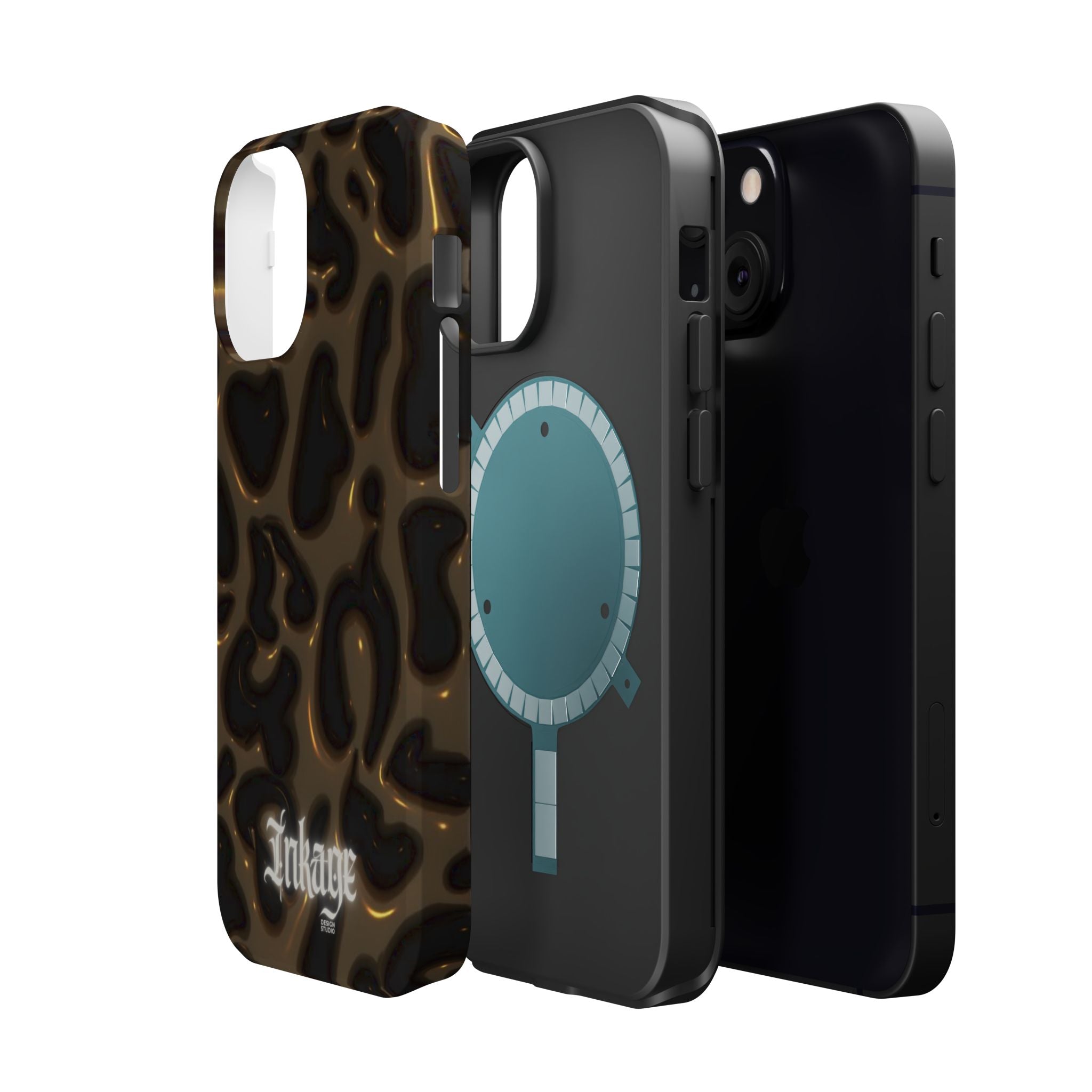Leopard Print Magnetic Phone Cases (Minimal)