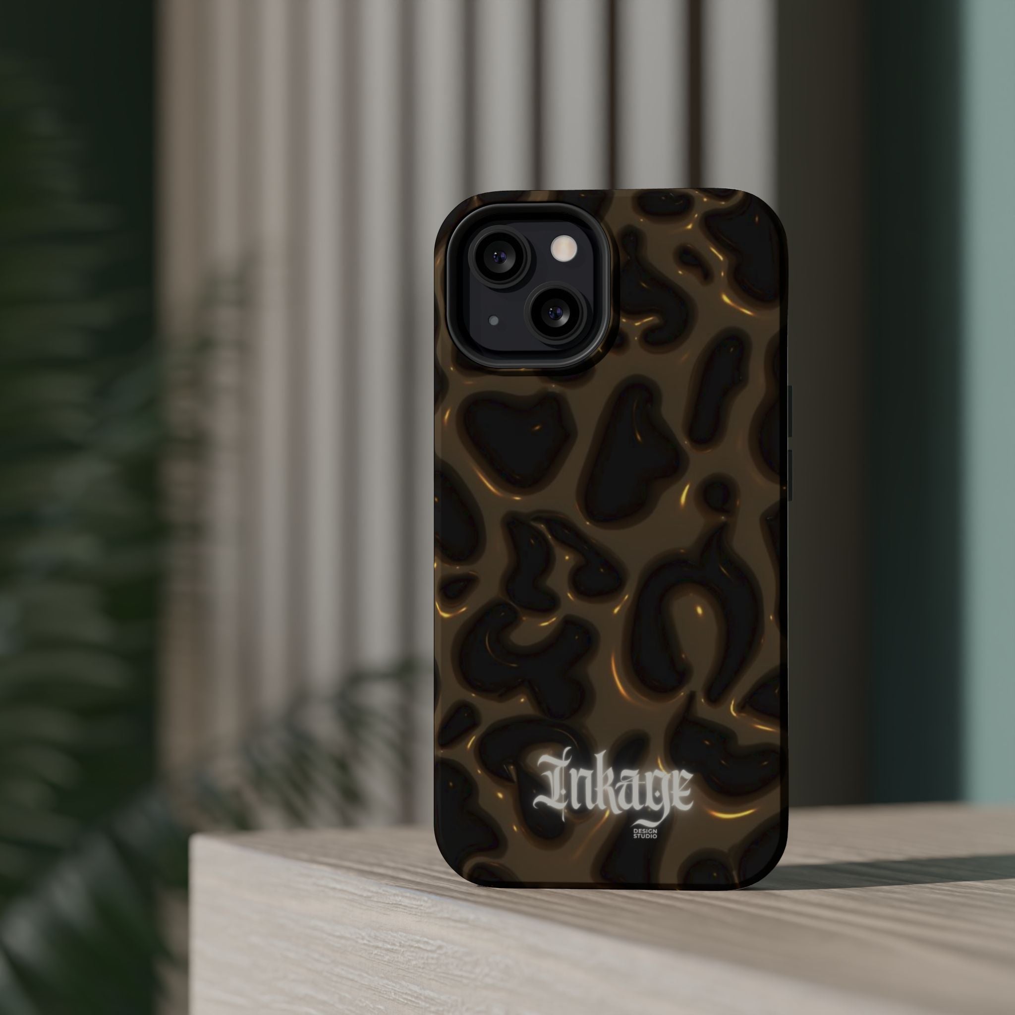 Leopard Print Magnetic Phone Cases (Minimal)