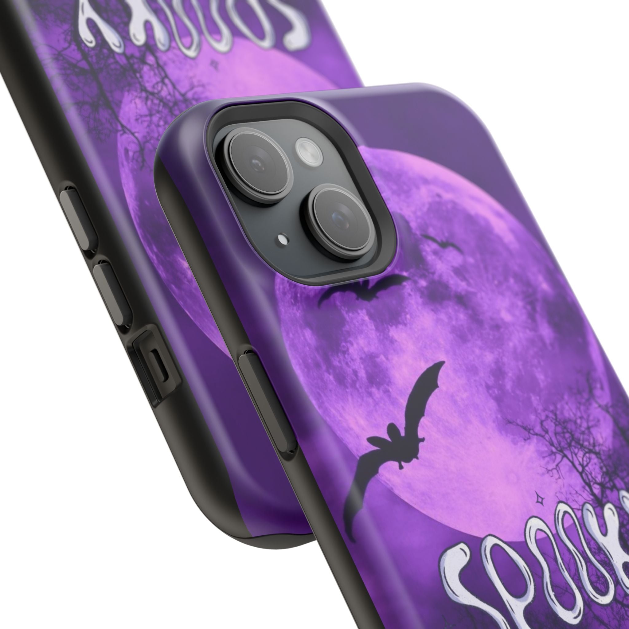 Purple Spooky Season Magnetic Phone Cases (Season)