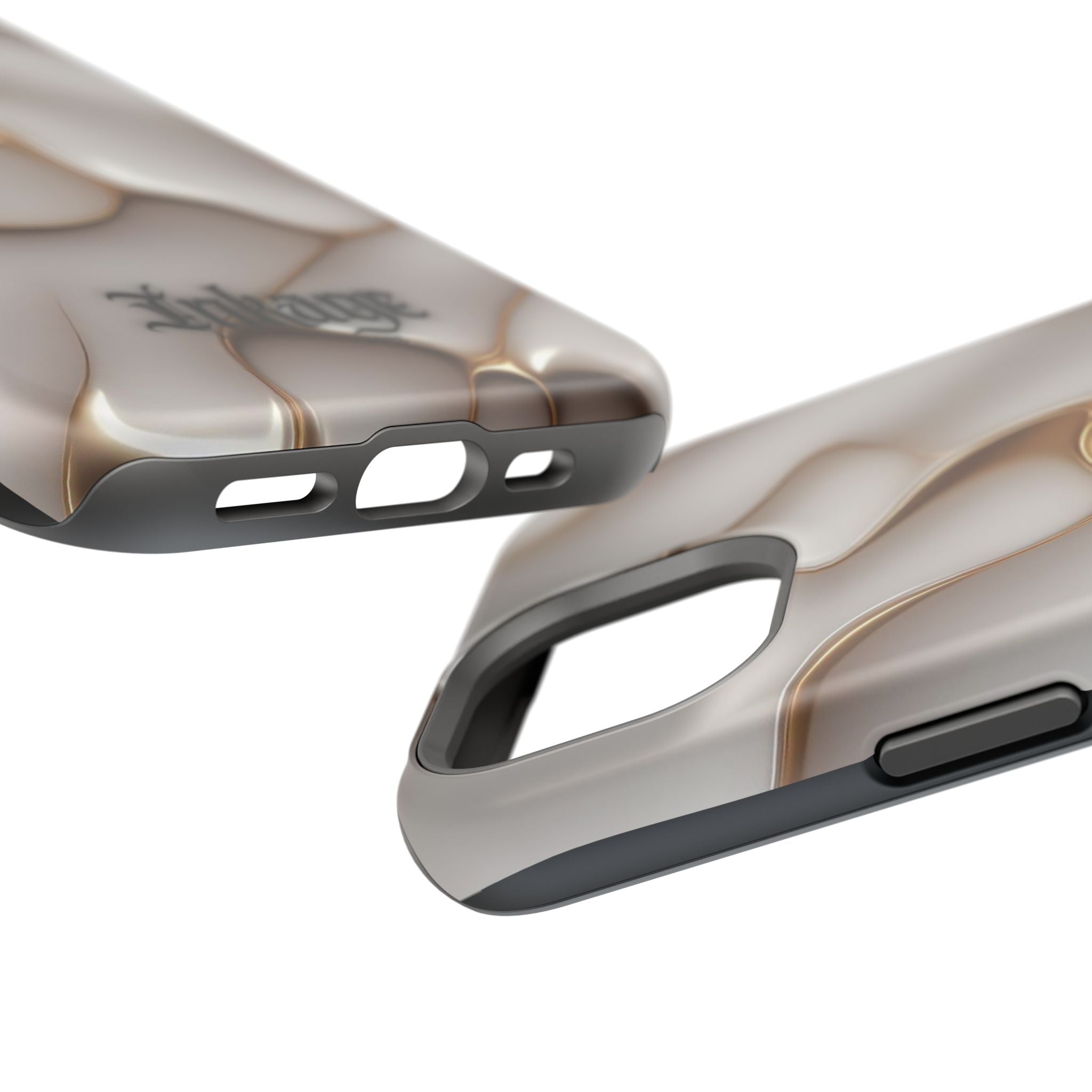 Golden Flow Magnetic Phone Cases (Minimal)