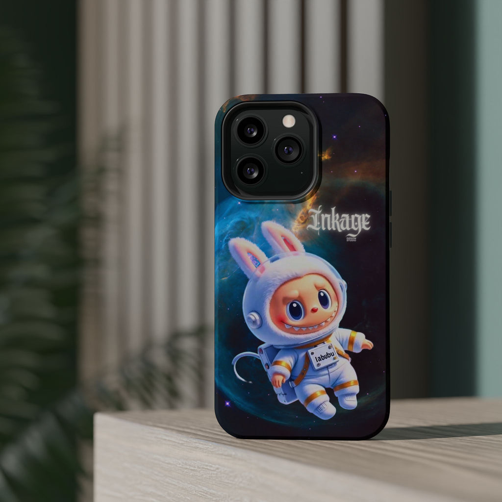 Labubu Astronaut Magnetic Phone Cases (Animation)