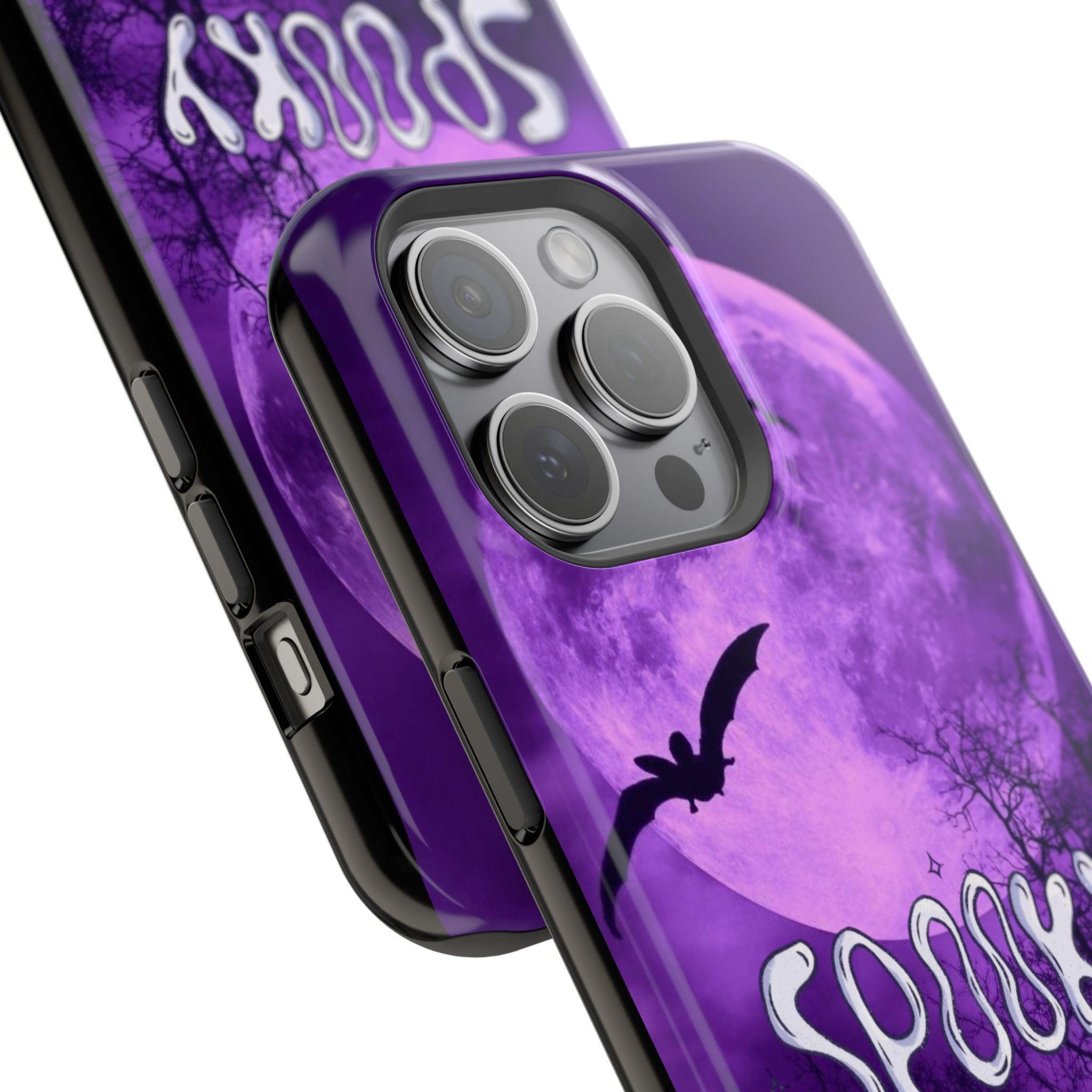 Purple Spooky Season Magnetic Phone Cases (Season)