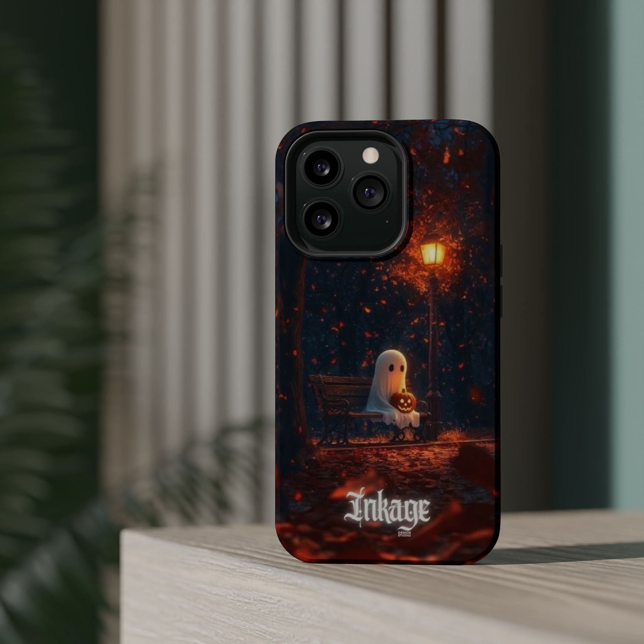 Lonely Ghost Halloween Magnetic Phone Cases (Season)