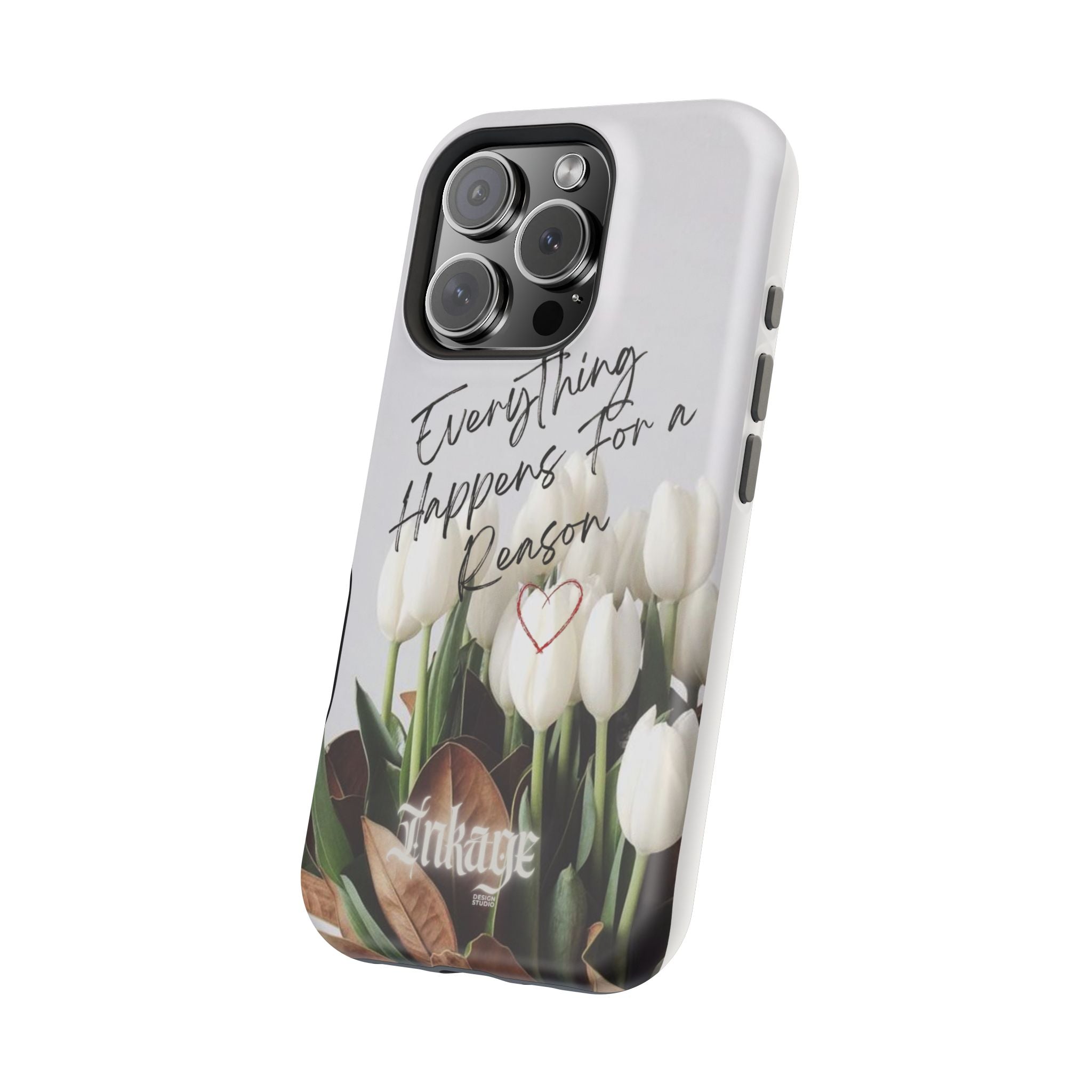 "Everything Happens for a Reason" Magnetic Phone Cases (Quote)