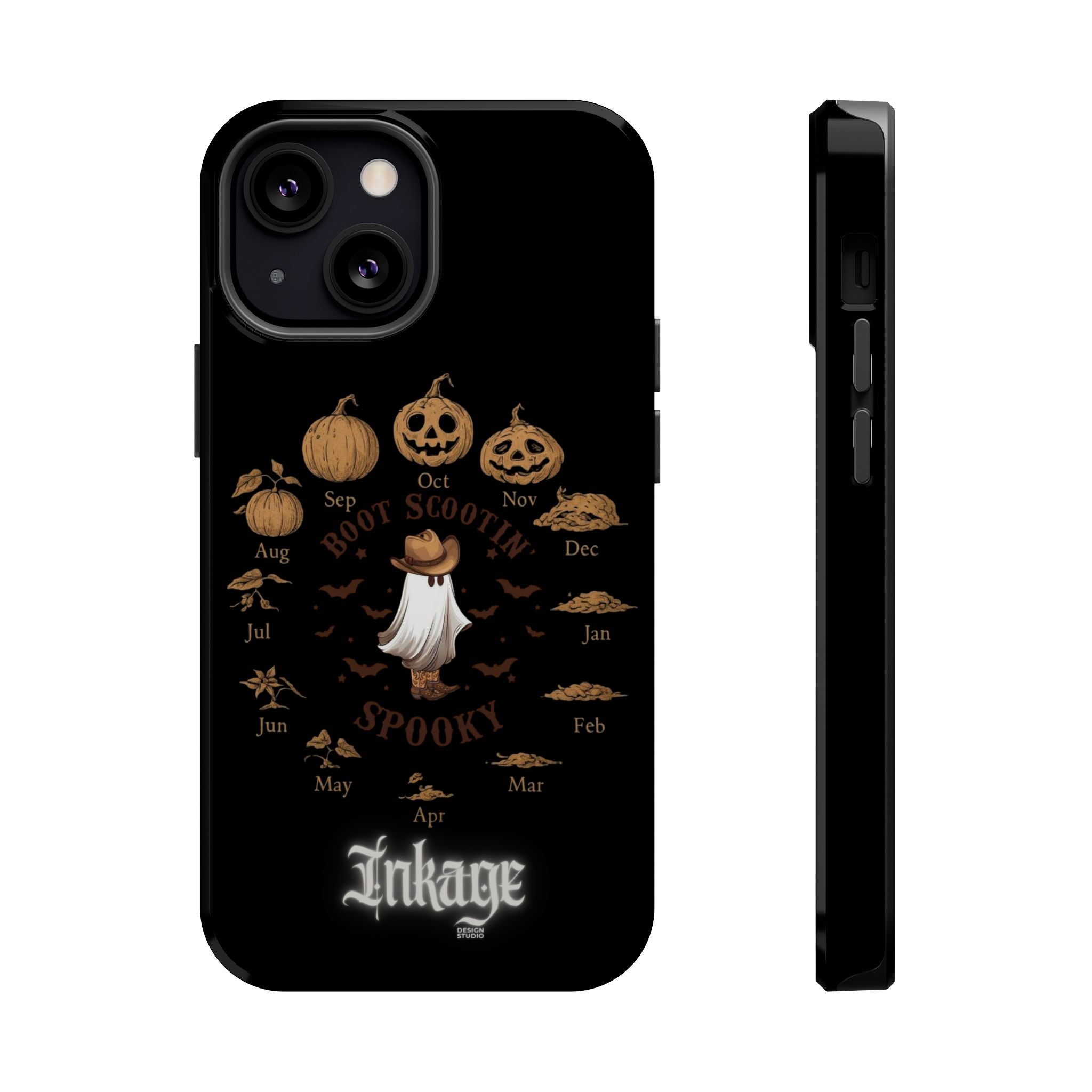 Spooky Boot Halloween Pumpkin Magnetic Phone Cases (Season)