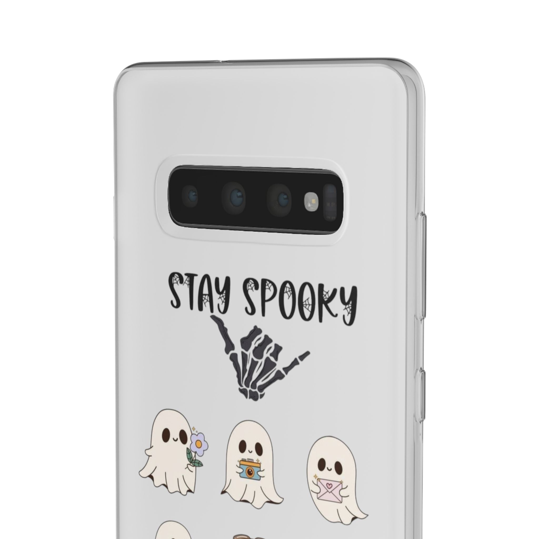 Stay Spooky Clear Phone Cases (Season)