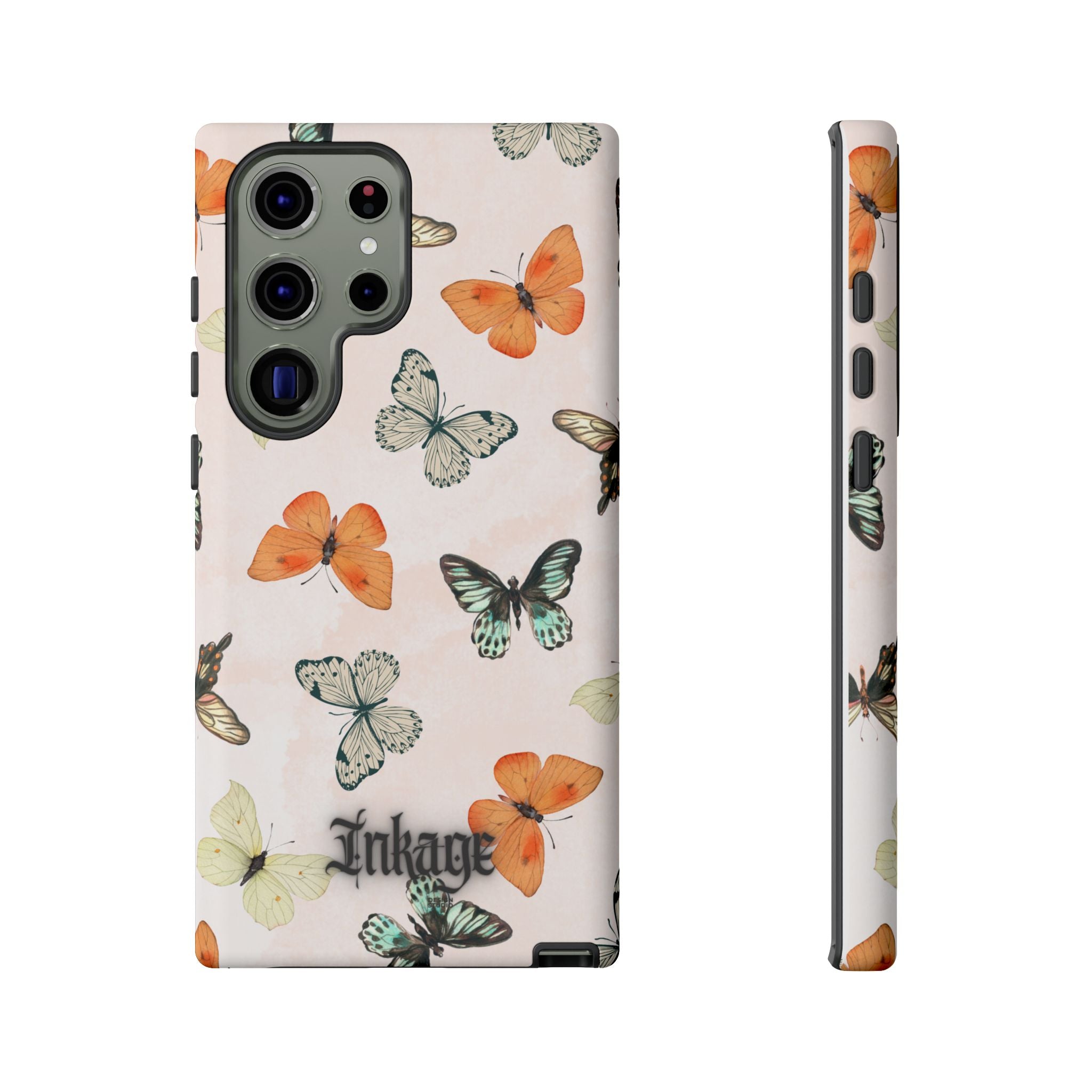 Color Butterfly Tough Phone Case (Minimal)