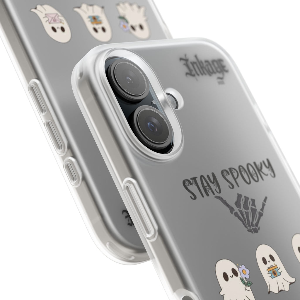 Stay Spooky Clear Phone Cases (Season)