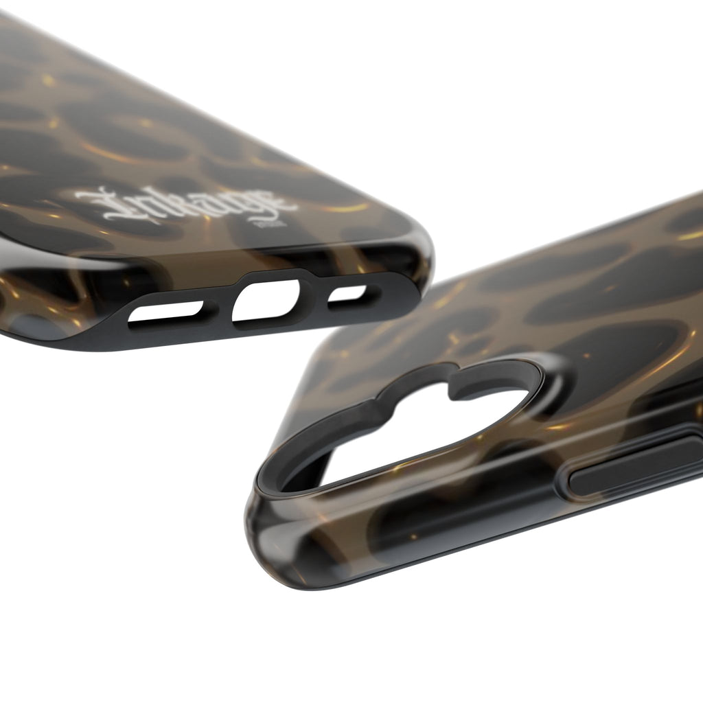 Leopard Print Magnetic Phone Cases (Minimal)