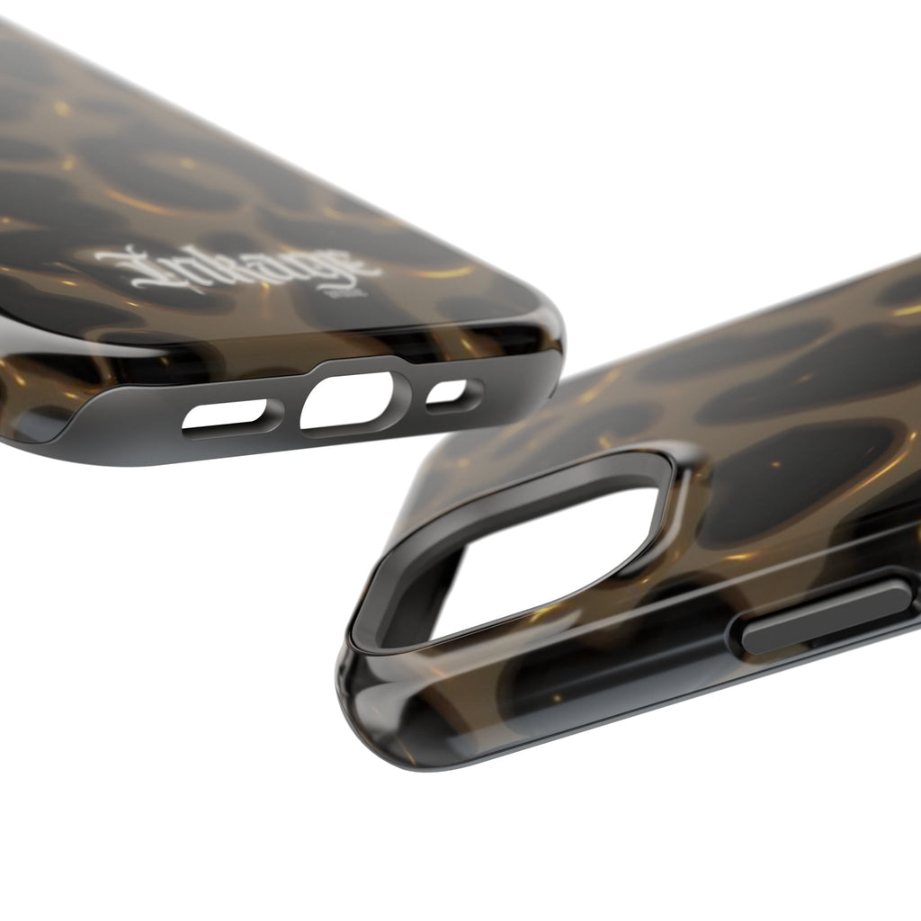 Leopard Print Magnetic Phone Cases (Minimal)